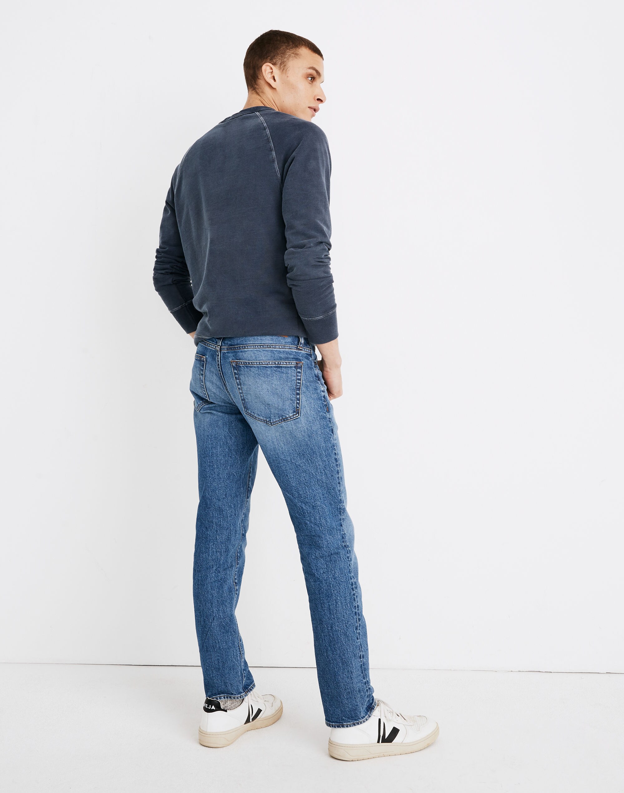 Slim Everyday Flex Jeans in Leesburg Wash: Eco Edition