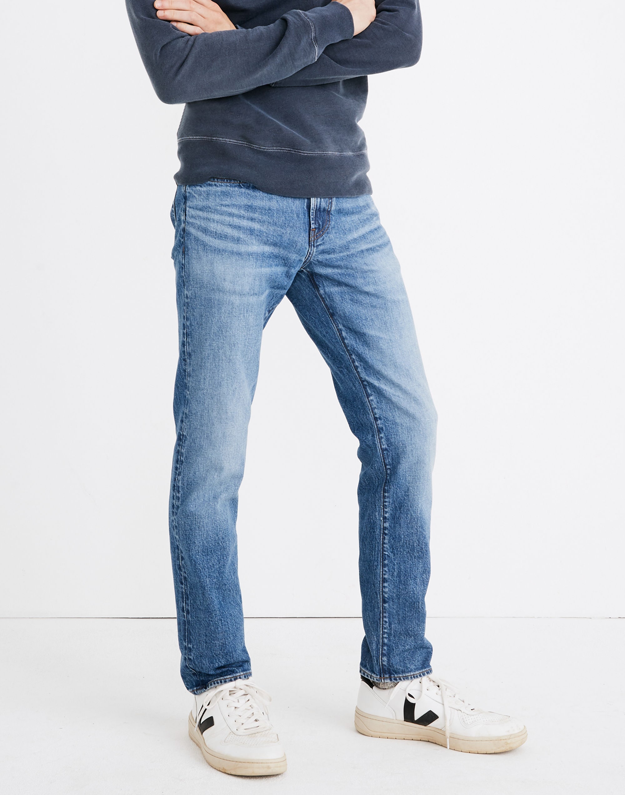 Slim Everyday Flex Jeans in Leesburg Wash: Eco Edition