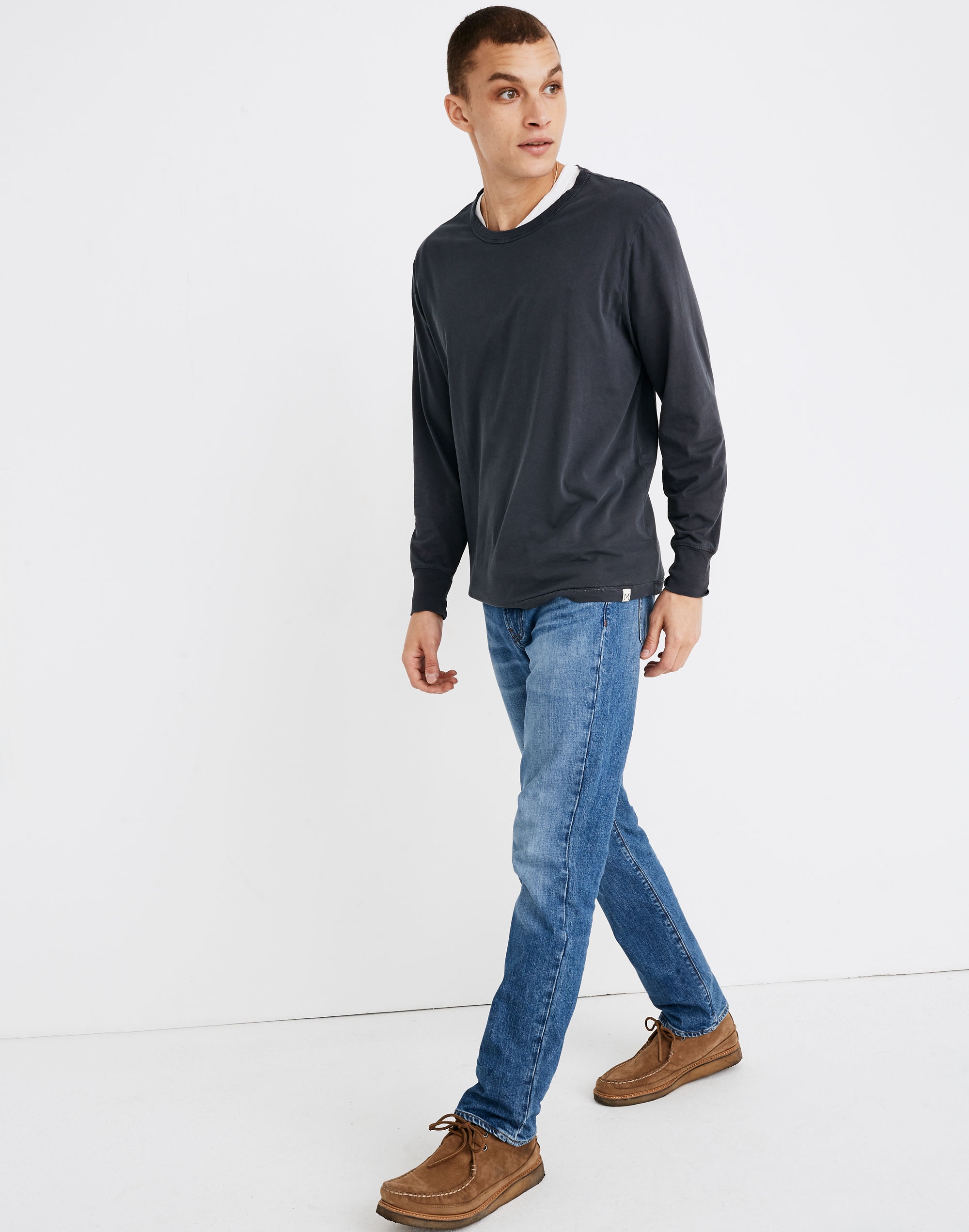 Straight Everyday Flex Jeans in Leesburg Wash: Eco Edition