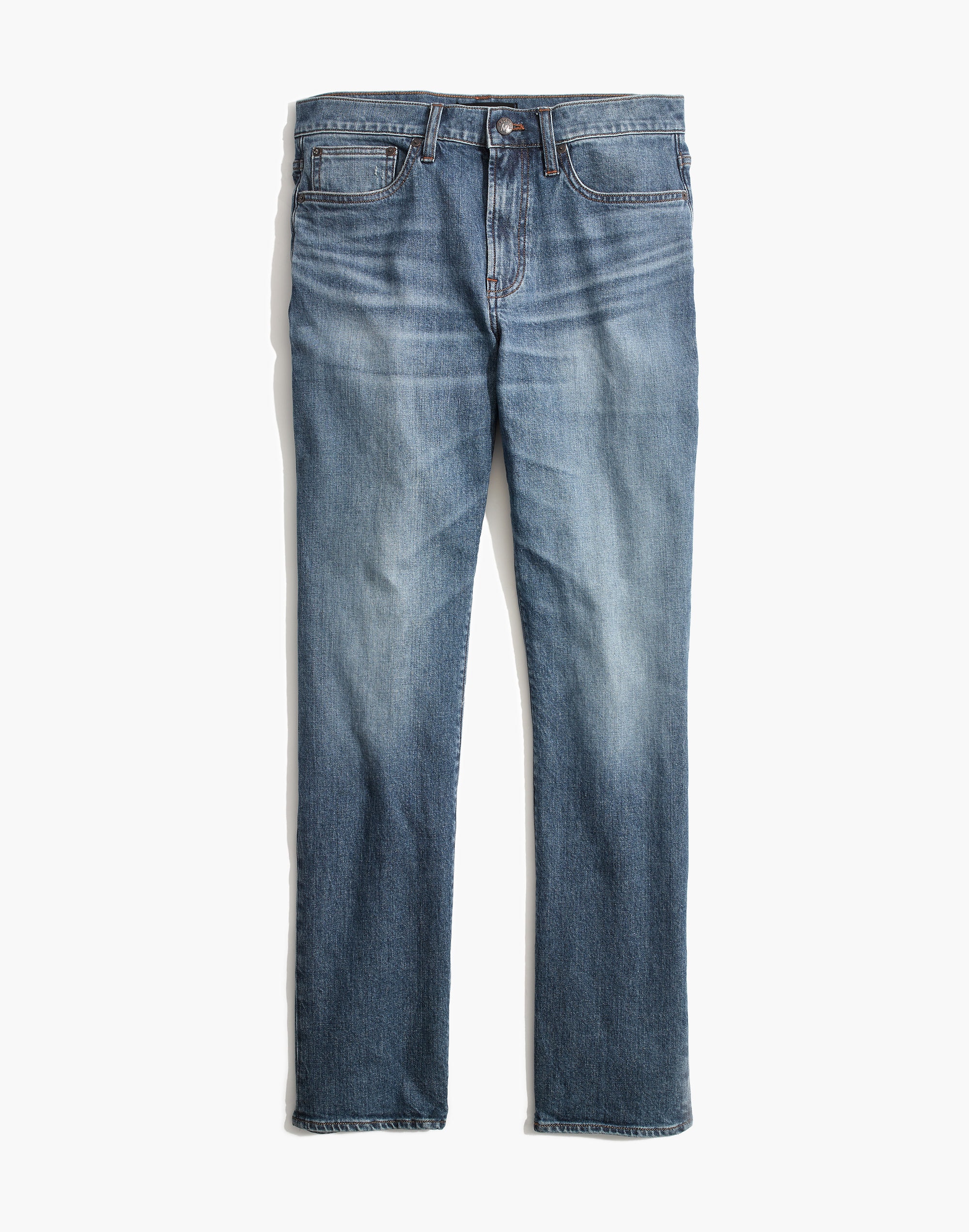 Straight Everyday Flex Jeans in Leesburg Wash: Eco Edition