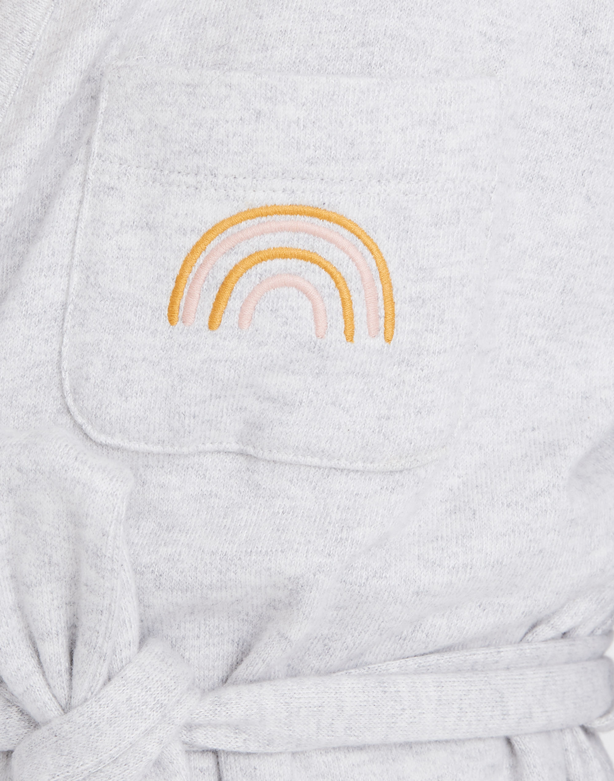 Rainbow Embroidered Robe