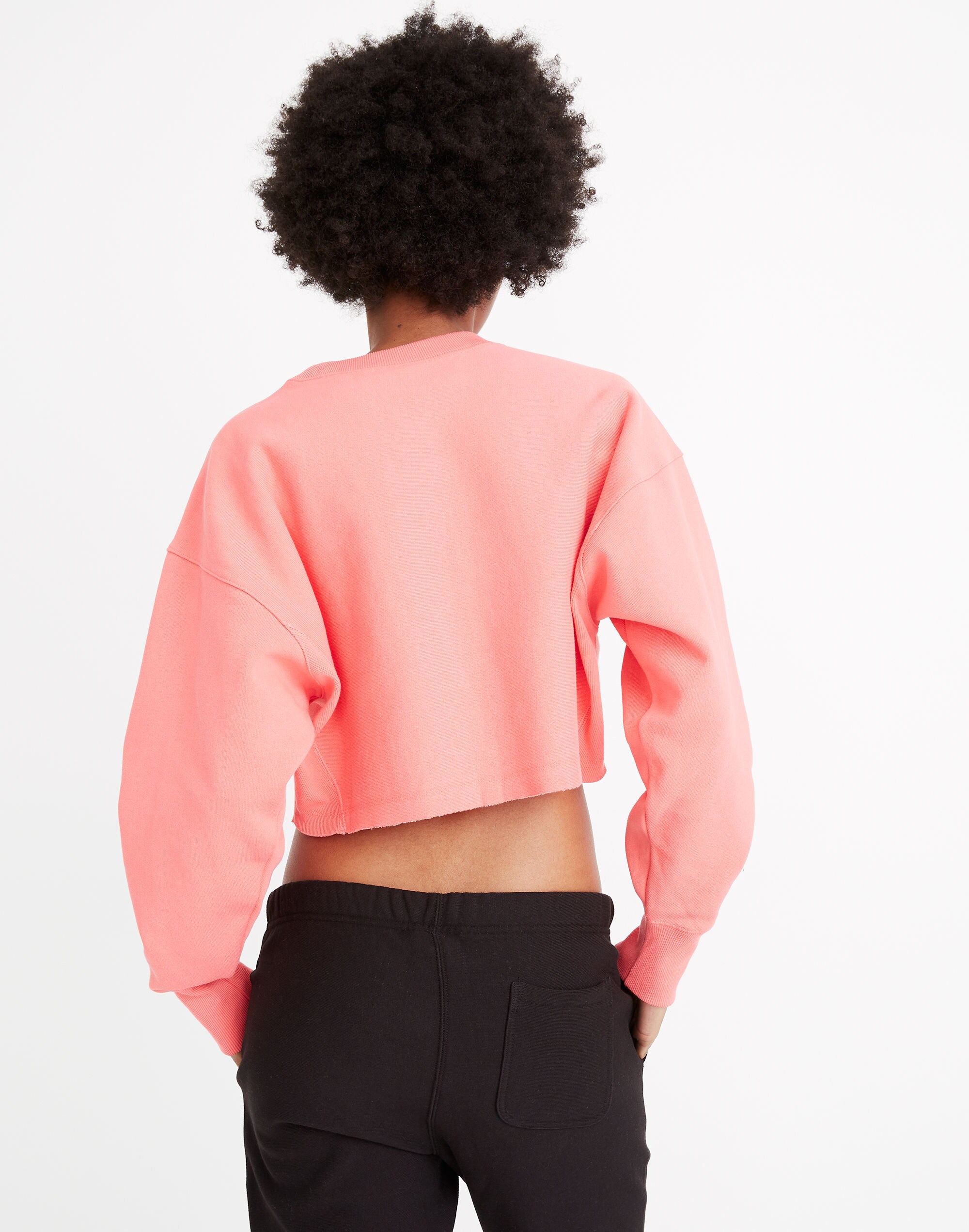 Champion&reg; Reverse Weave&reg; Cropped Sweatshirt