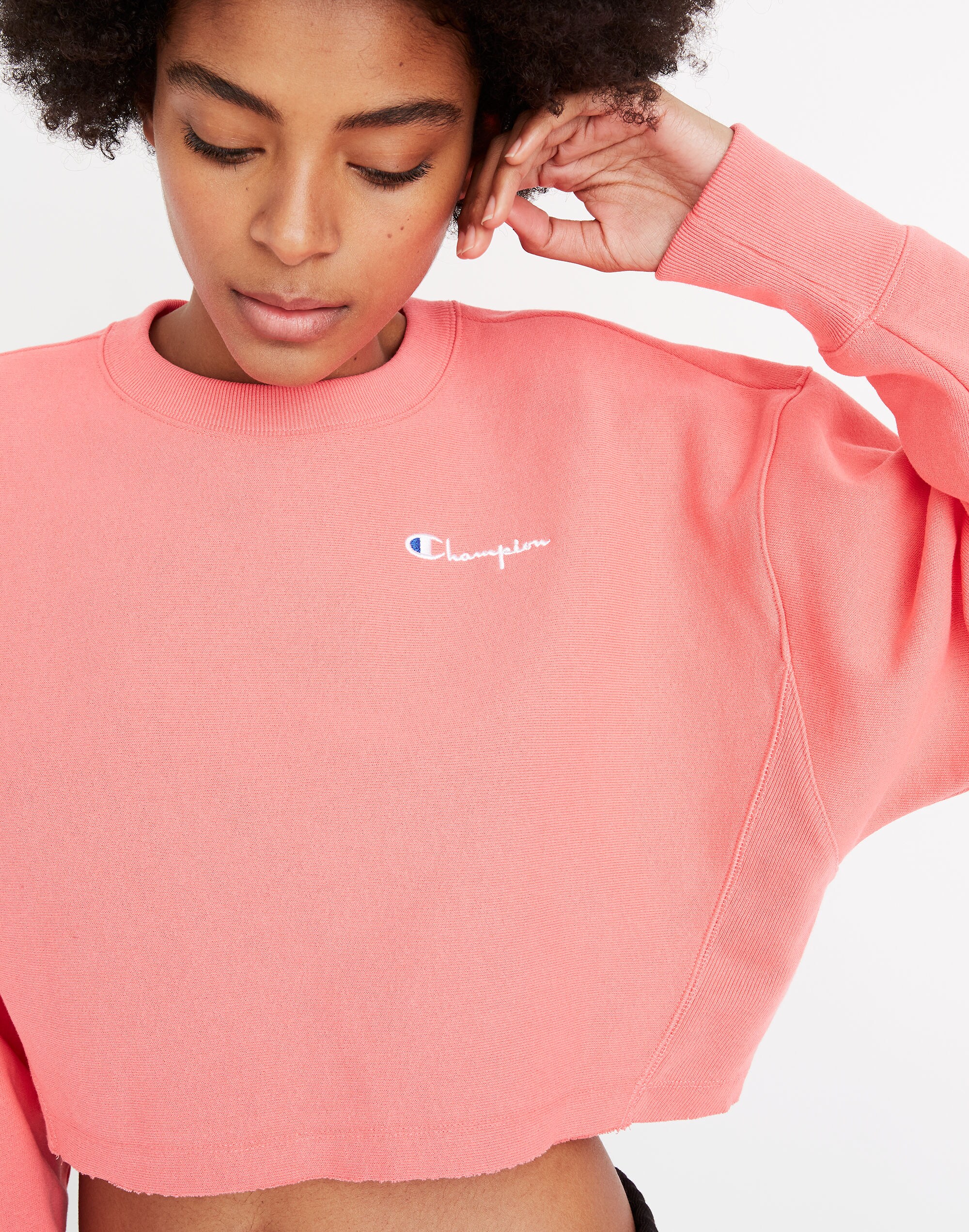 Champion&reg; Reverse Weave&reg; Cropped Sweatshirt