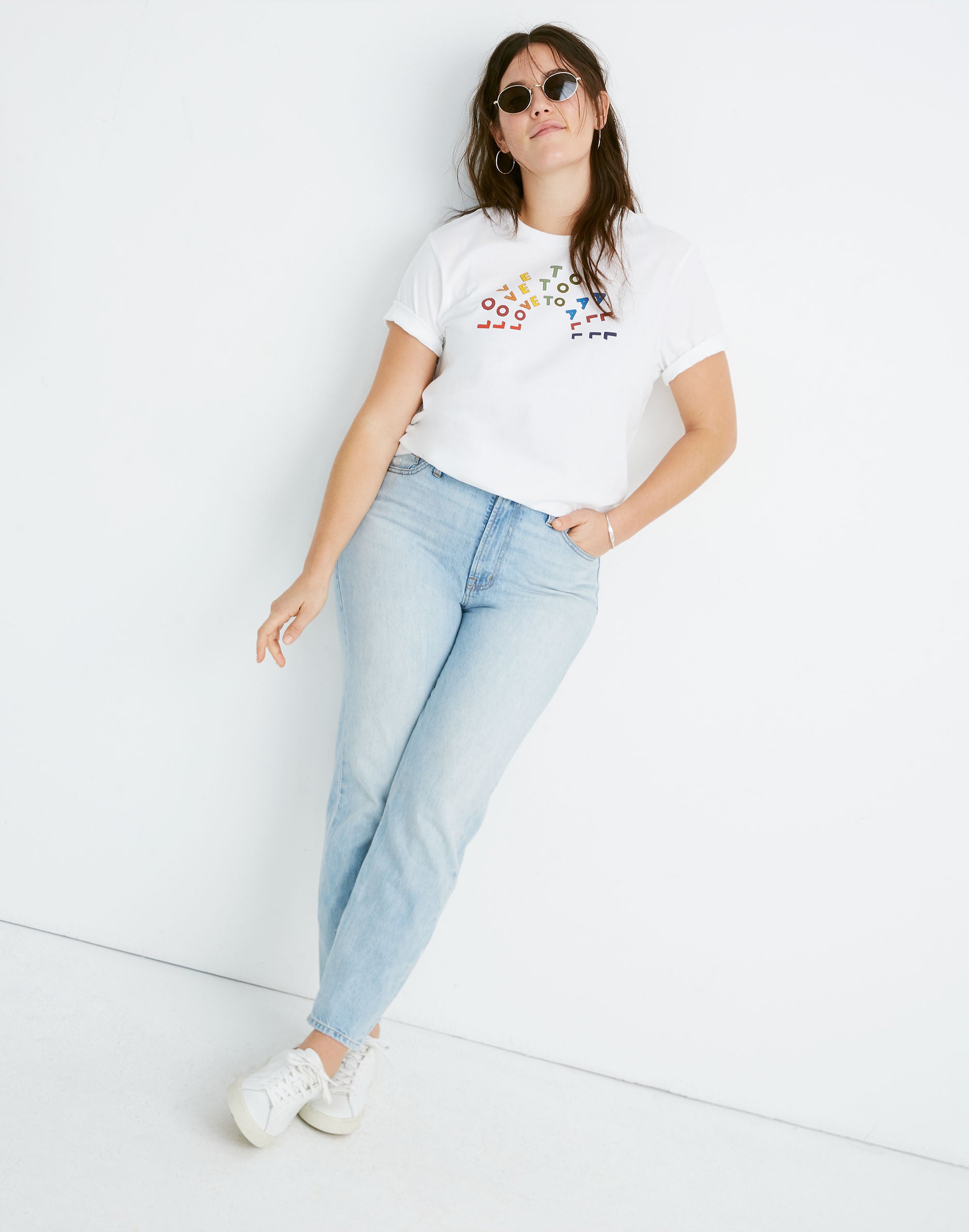 Madewell x Human Rights Campaign Unisex Love to All Pride Tee
