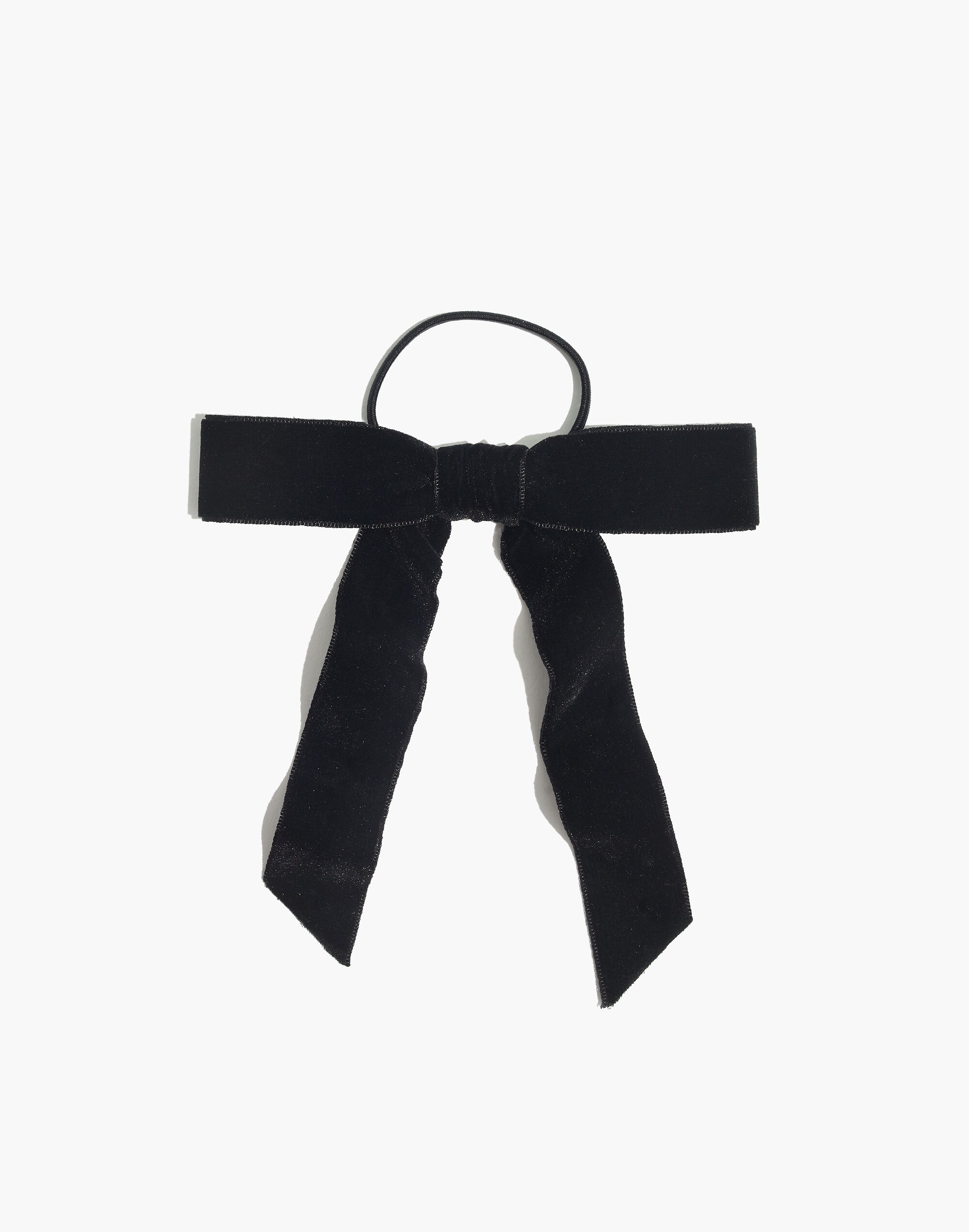 Velvet Bow Hair Tie