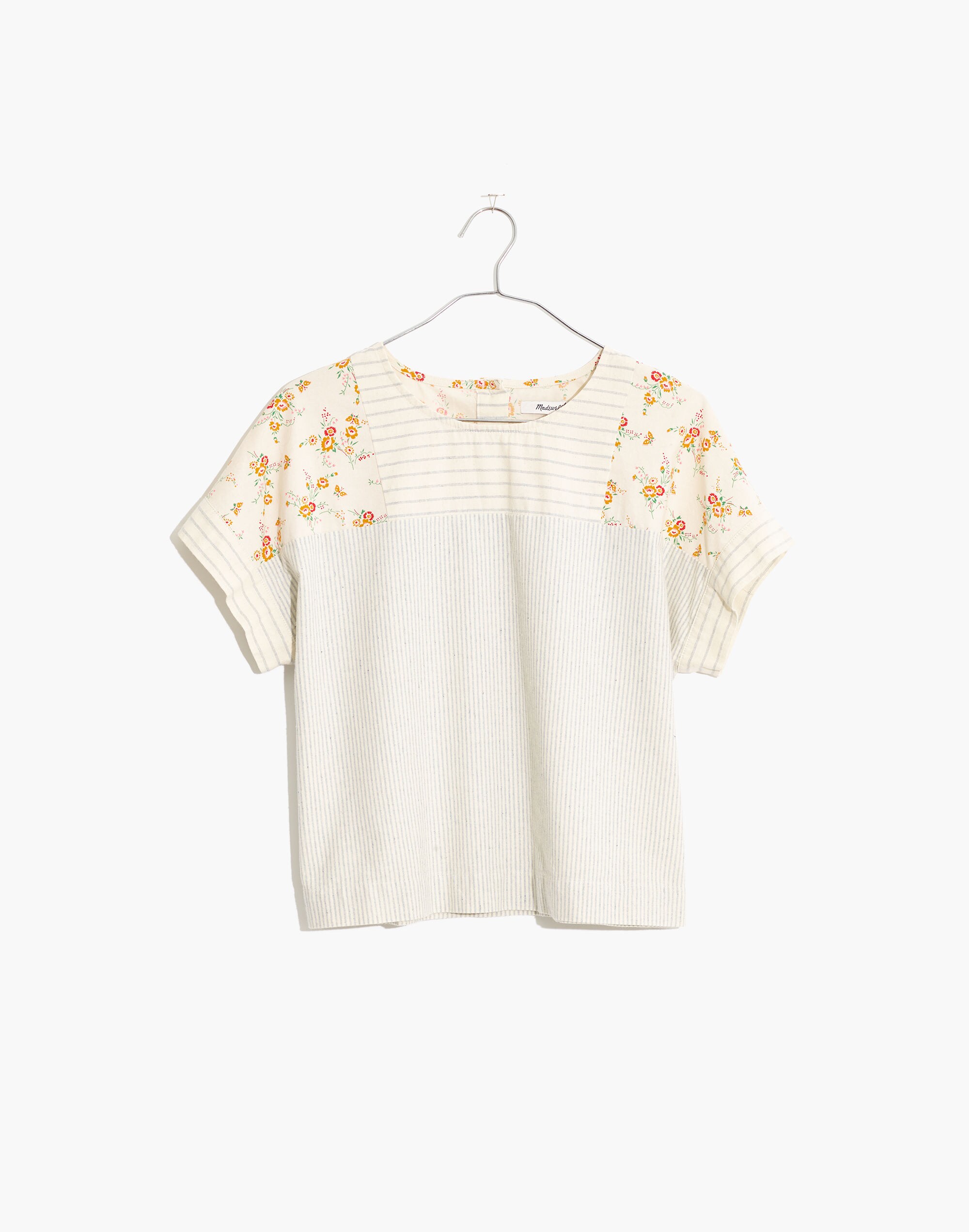 Madewell x The New Denim Project&reg; Patchwork Top