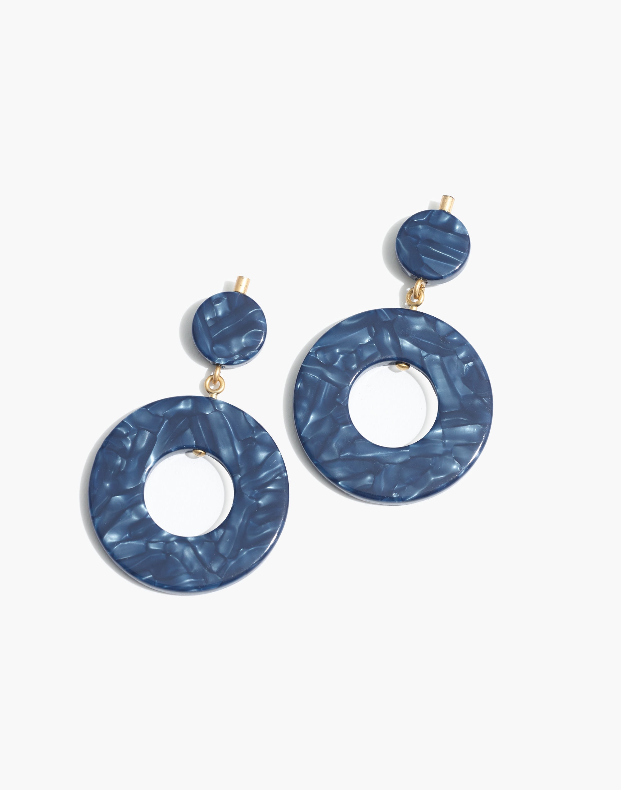 Circle Statement Earrings