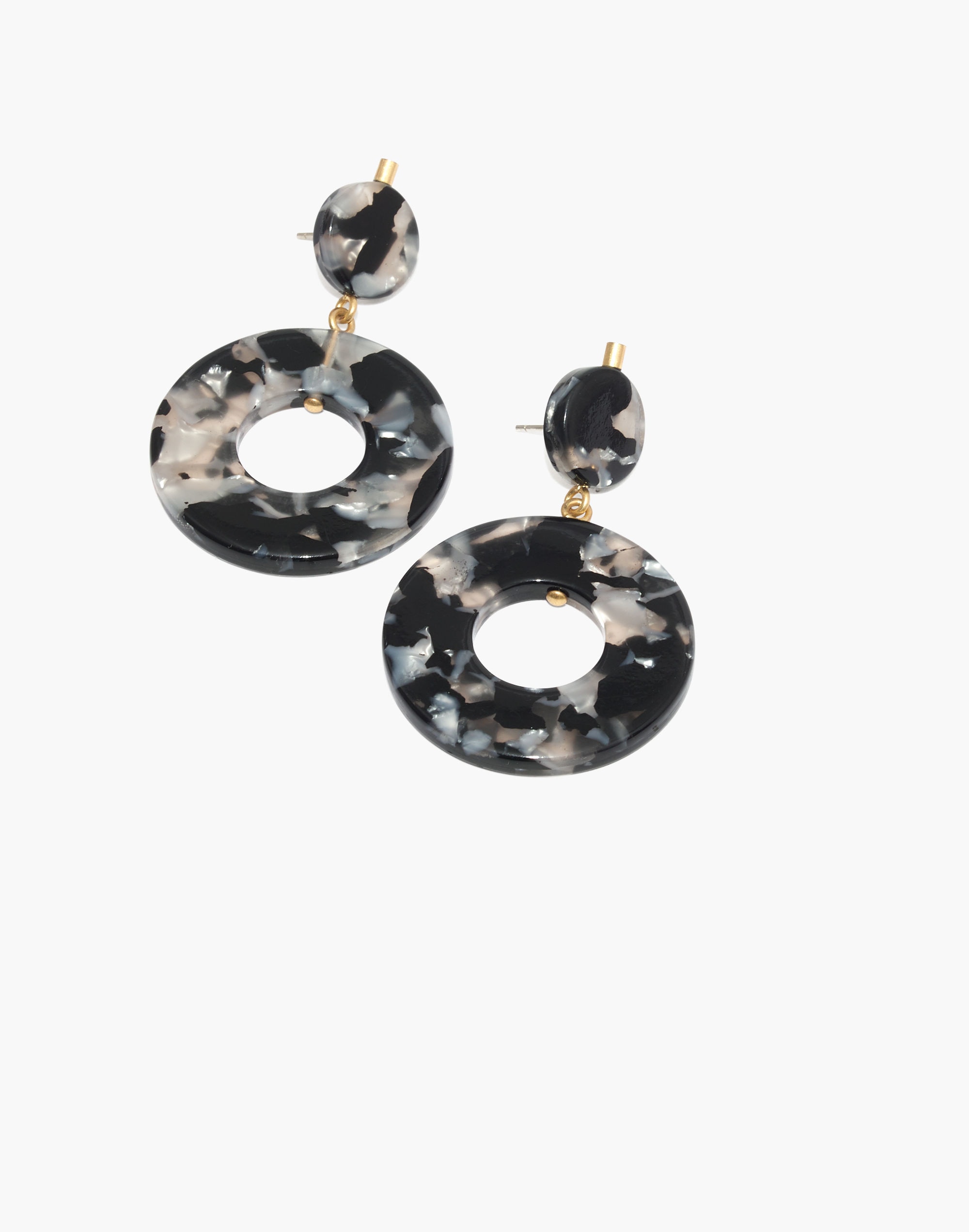Circle Statement Earrings