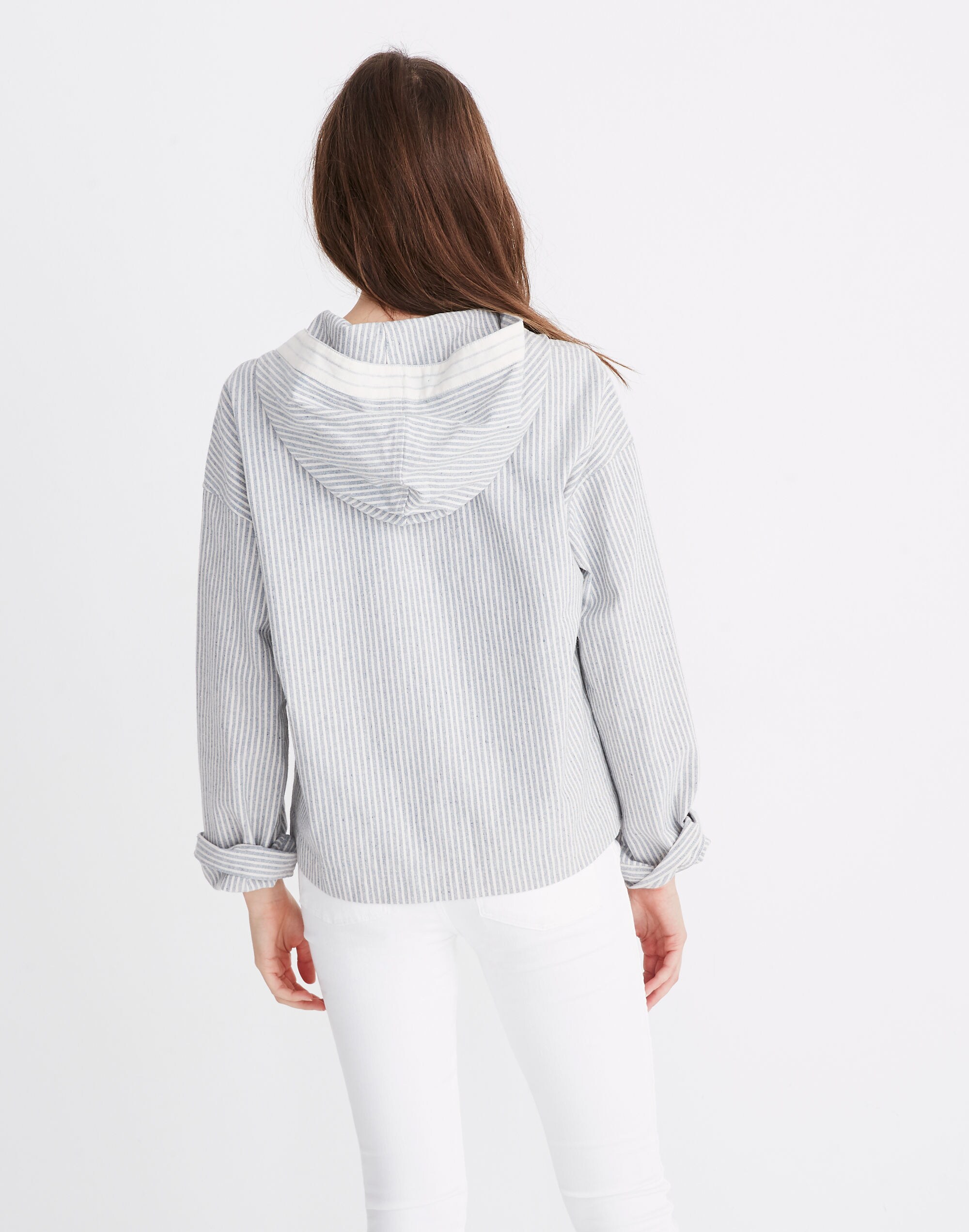 Madewell x The New Denim Project&reg; Patchwork Popover Hoodie
