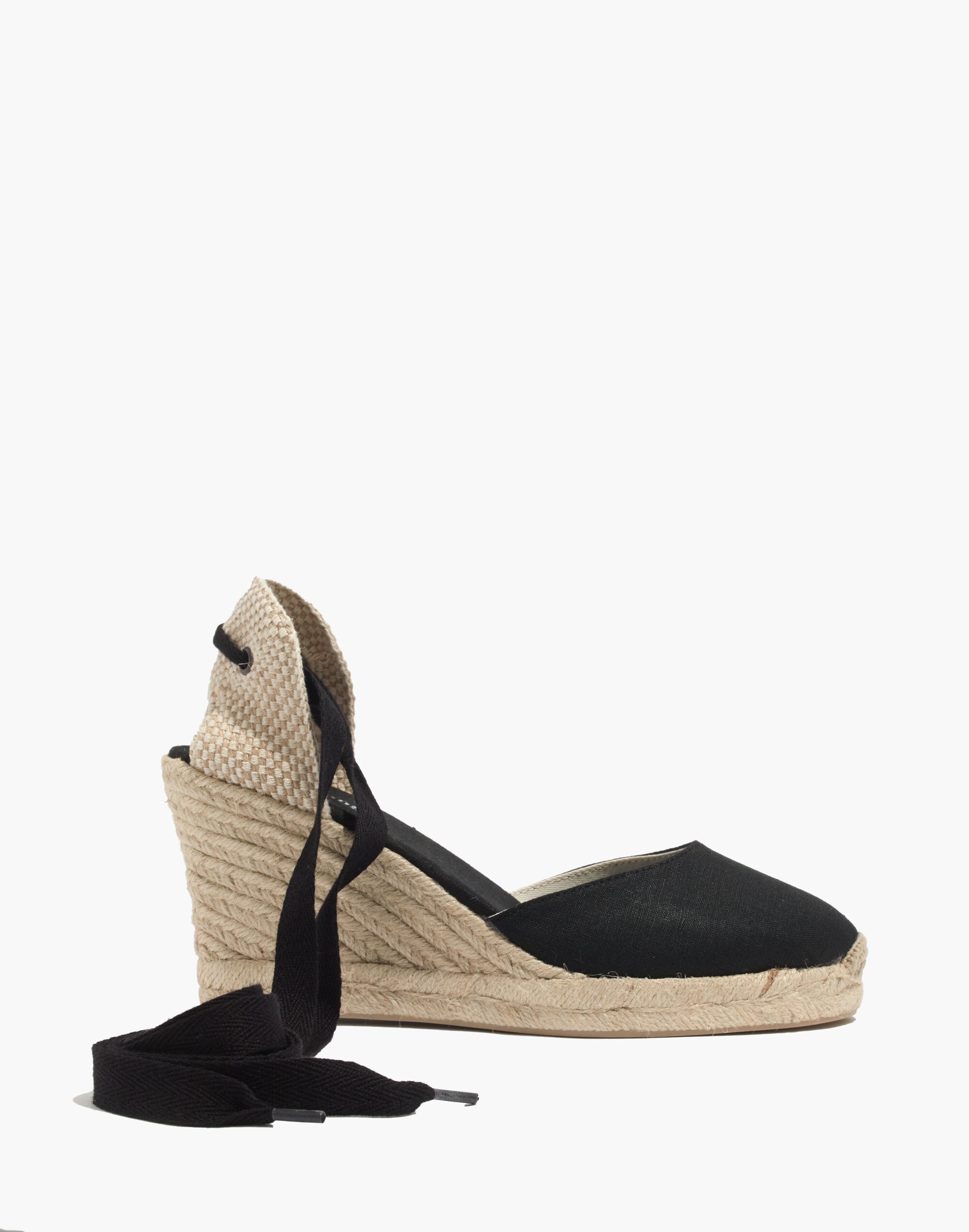 Soludos&reg; Lace-Up Tall Wedge Espadrilles