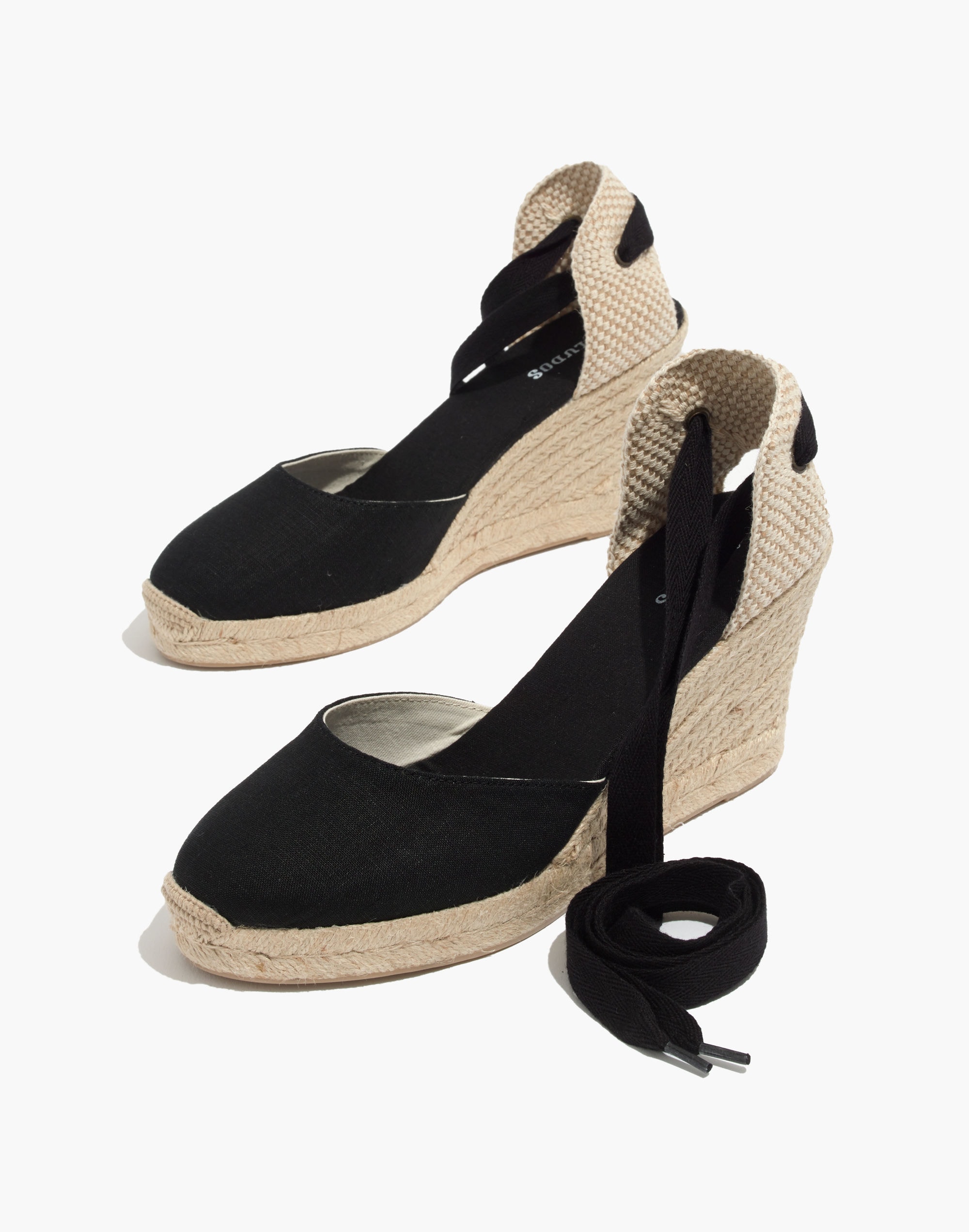Soludos&reg; Lace-Up Tall Wedge Espadrilles