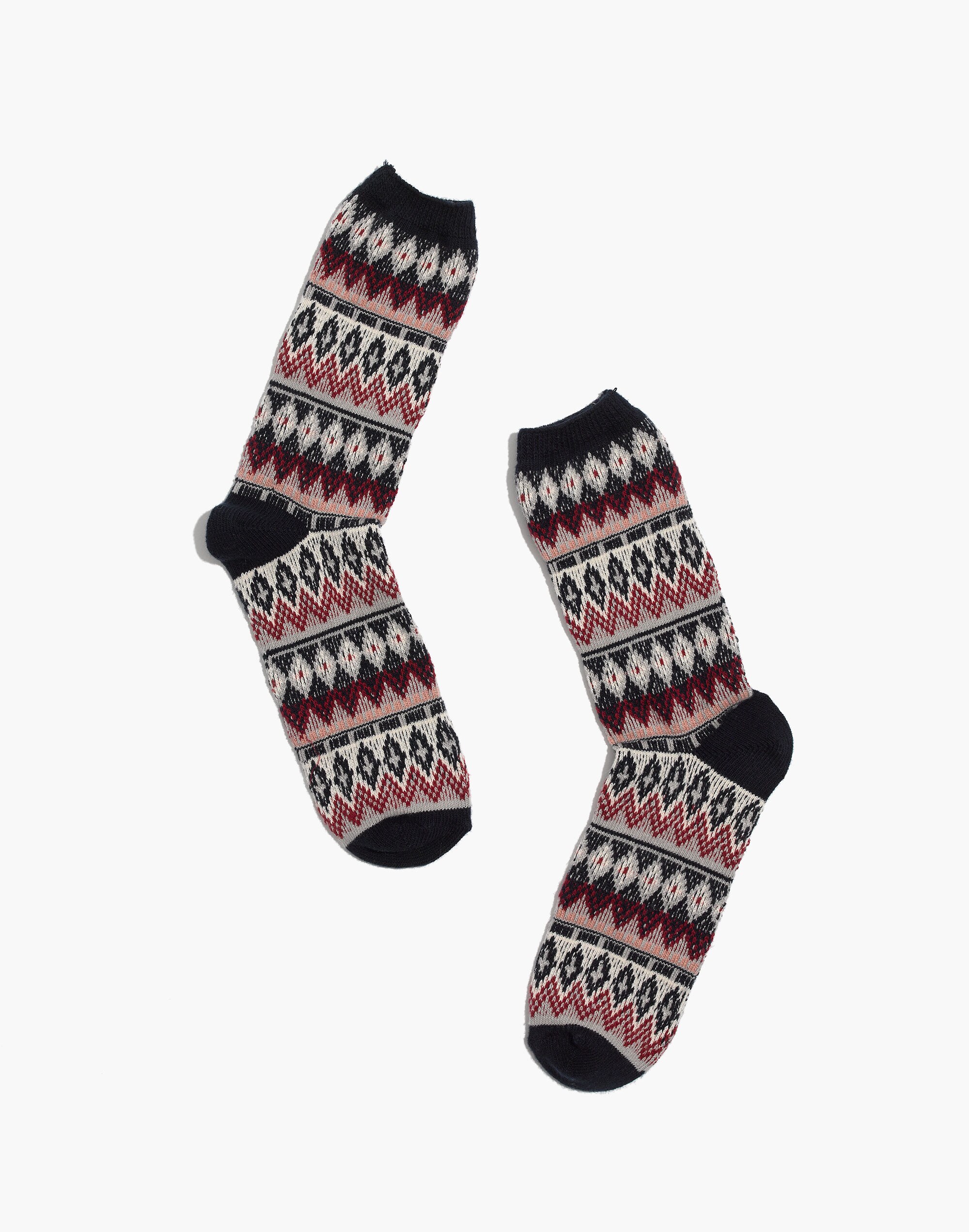 Fair Isle Trouser Socks