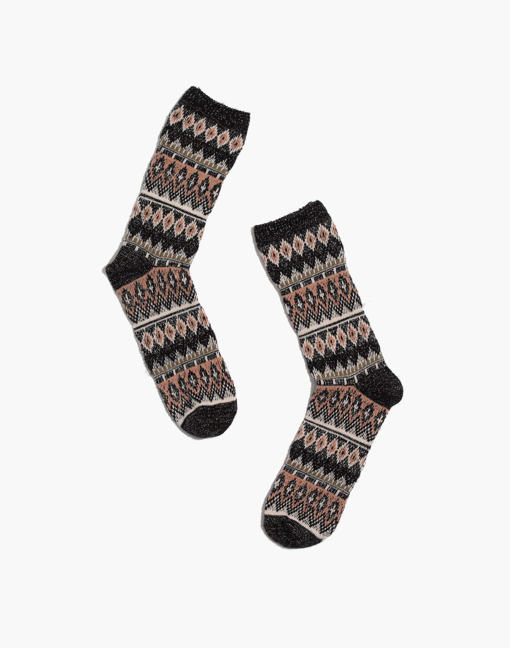 Fair Isle Trouser Socks