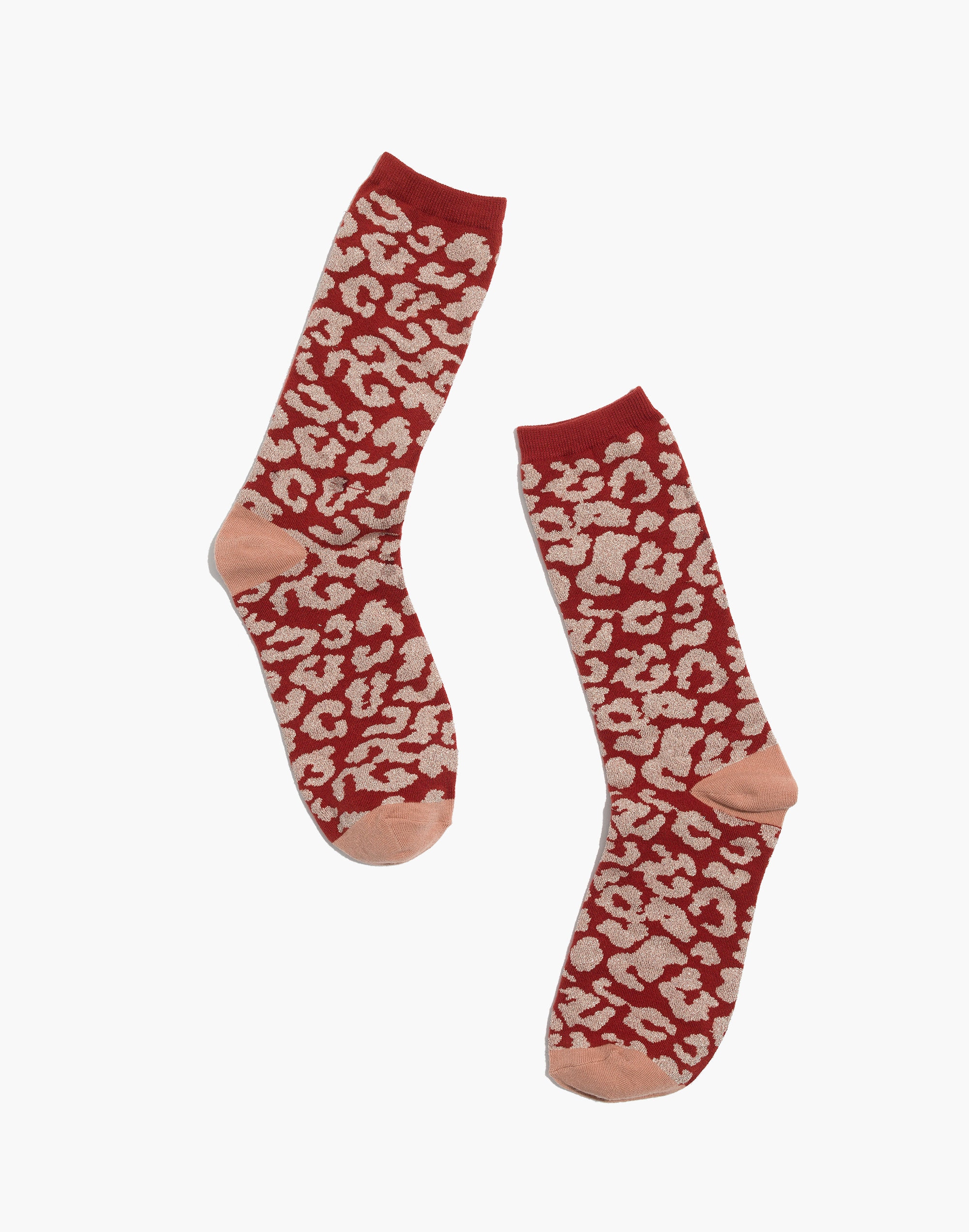 Cheetah Pattern Trouser Socks
