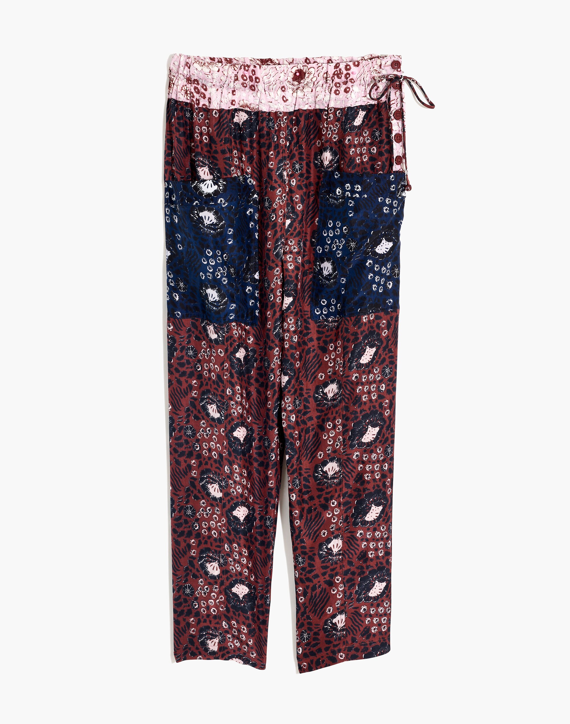 Apiece Apart&trade; Silk Daniela Pull-On Pants