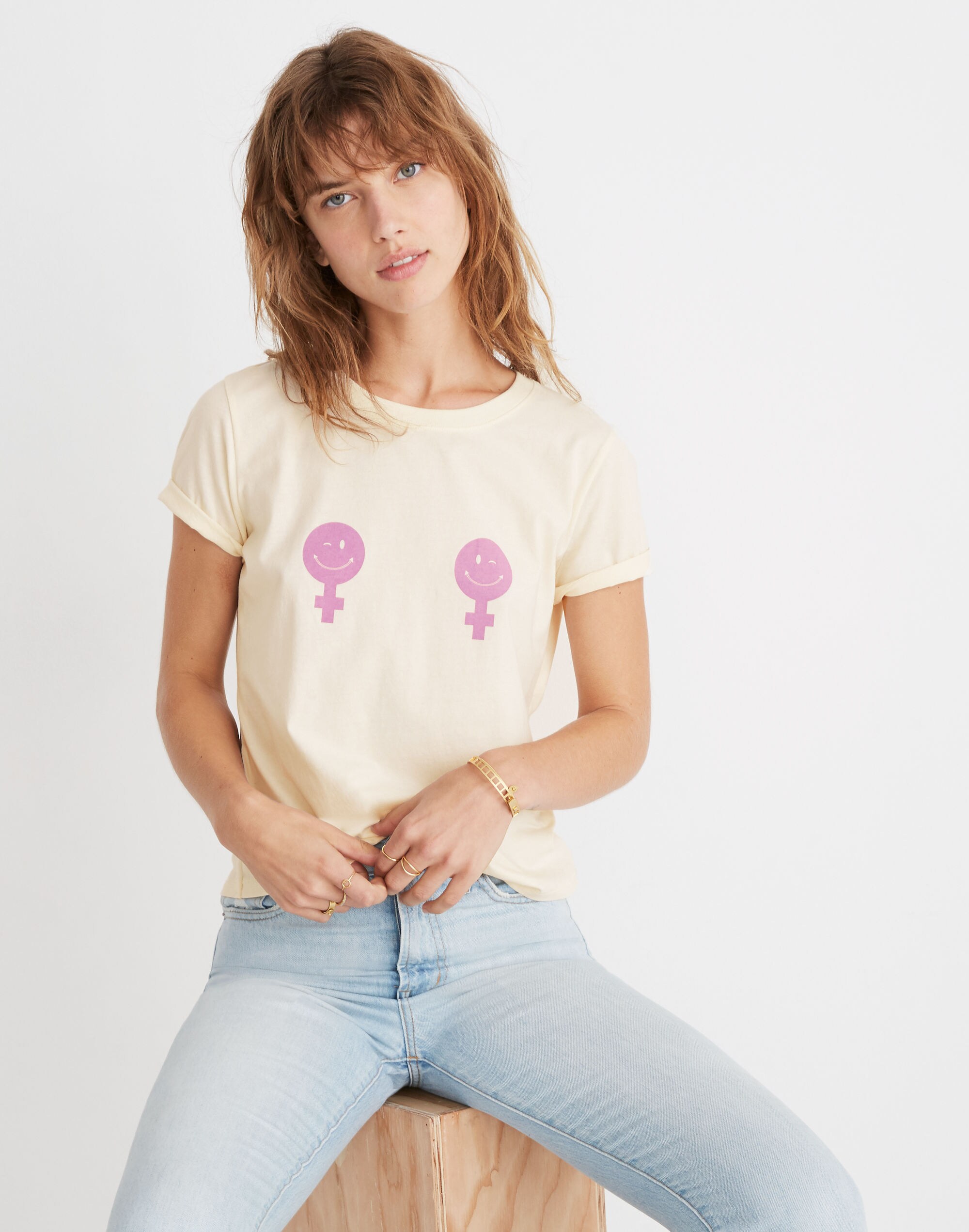 Madewell x Bliss &amp; Mischief&reg; Female Symbol Graphic Tee