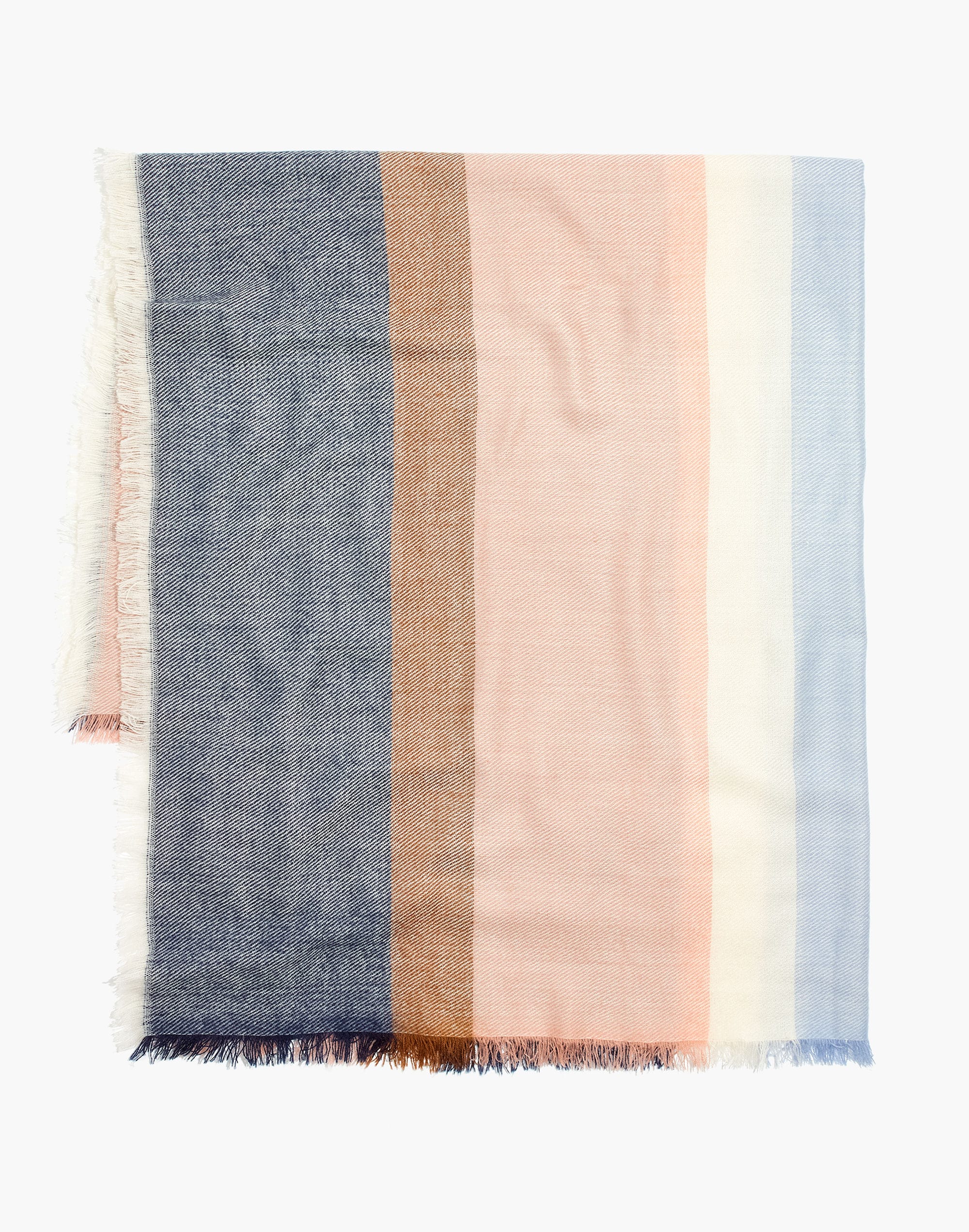 Band Stripe Blanket Scarf