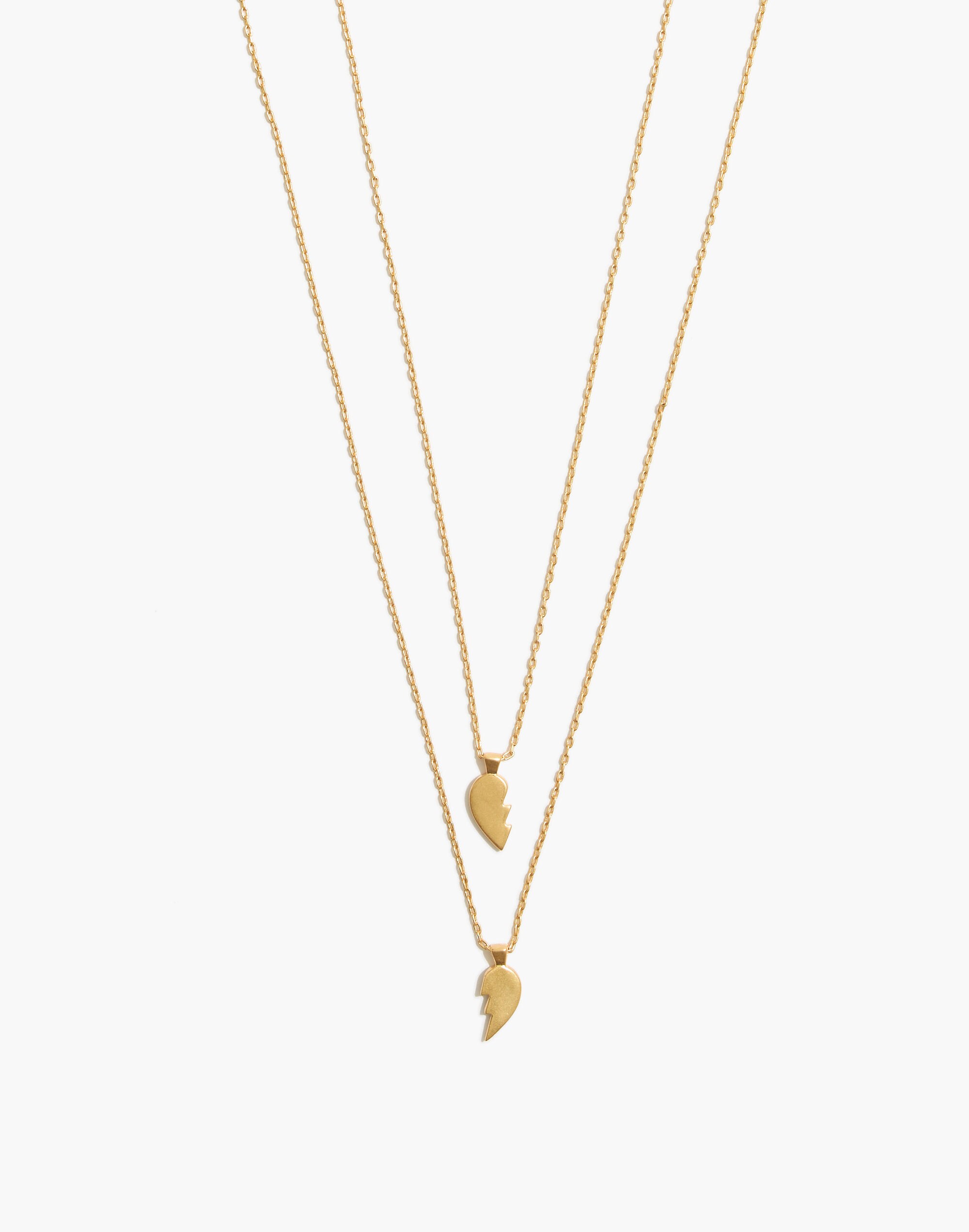 Heartbreak Friendship Necklace Set