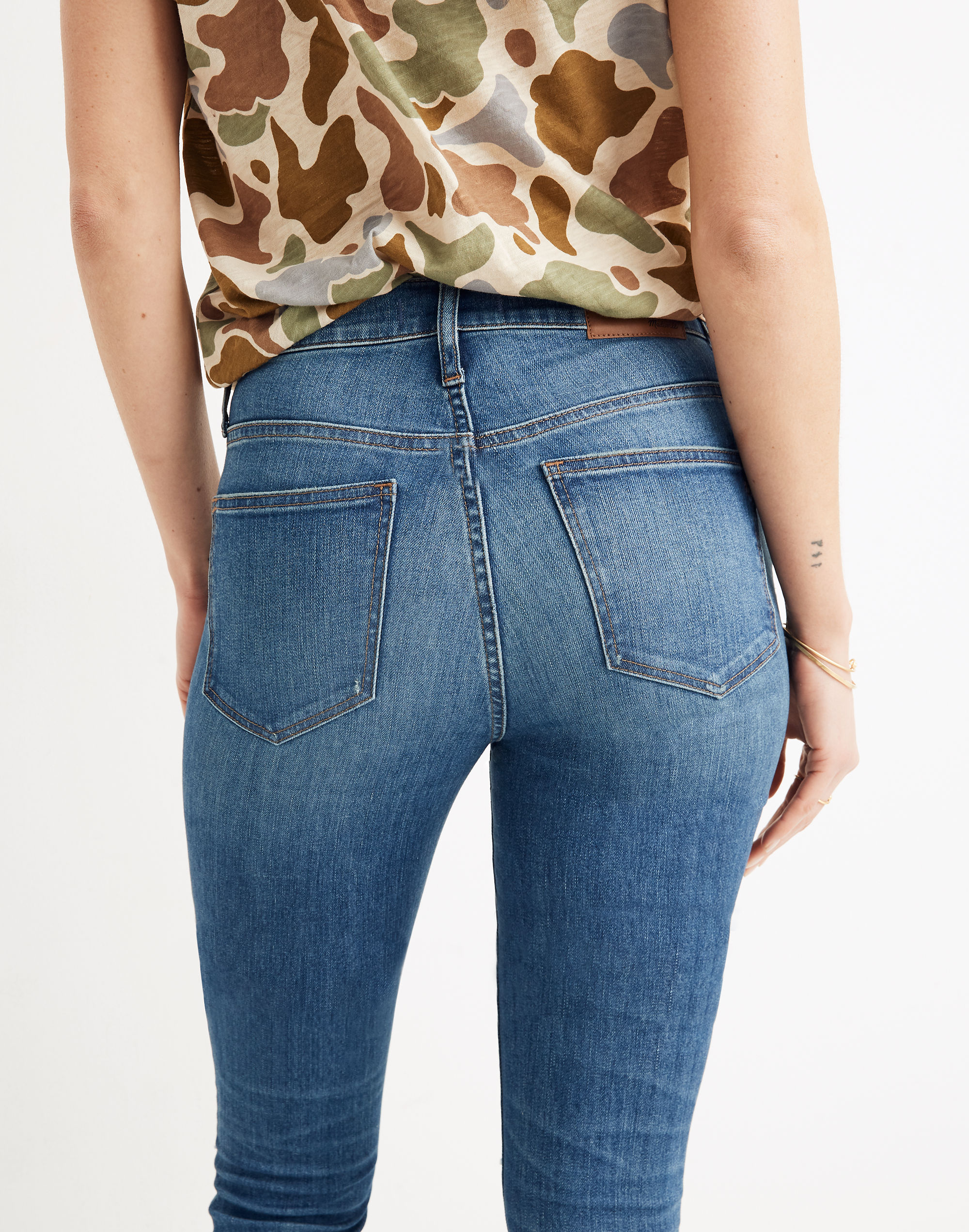 Tall 9" Mid-Rise Skinny Crop Jeans in Delmar Wash: Eco Edition
