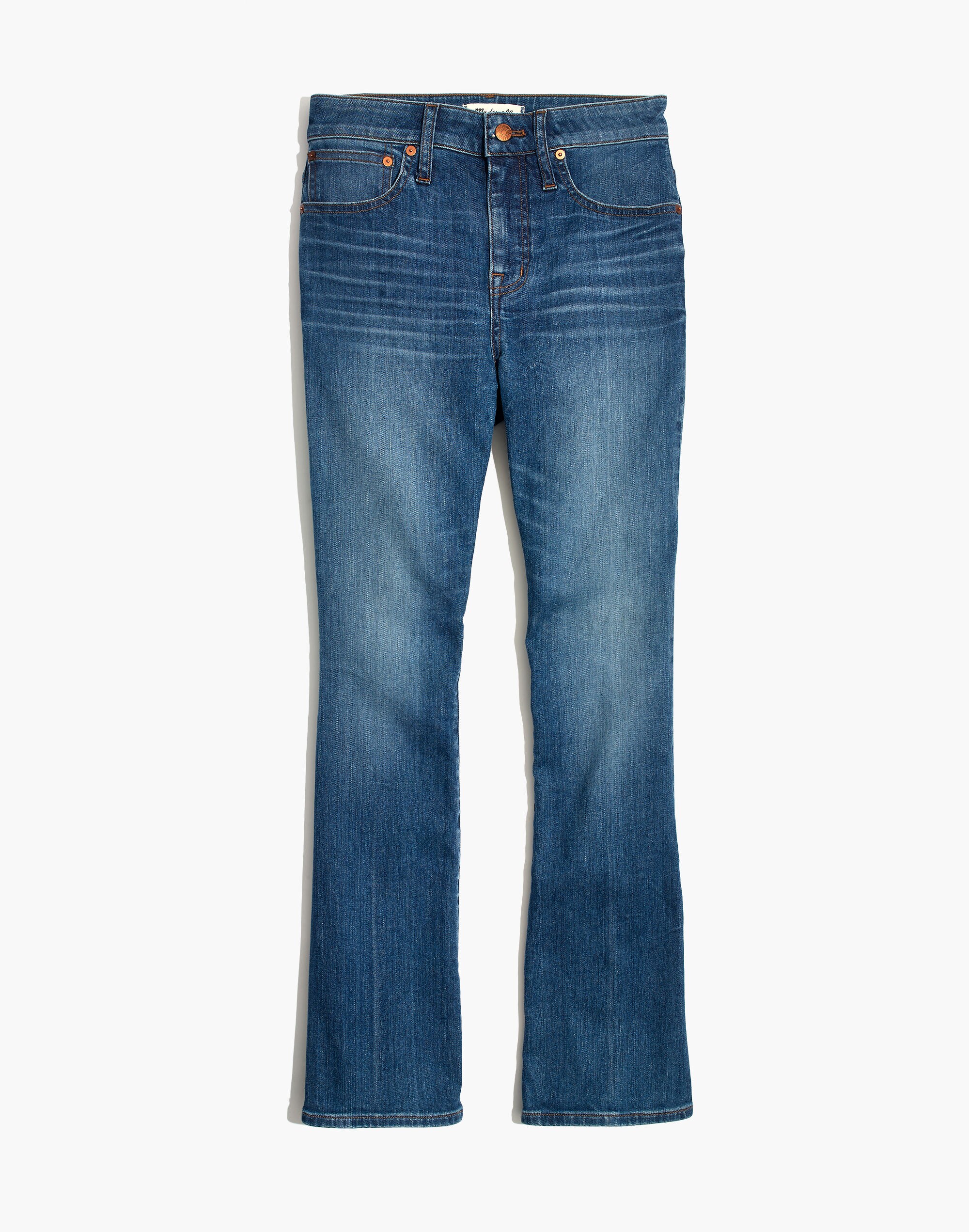 Curvy Cali Demi-Boot Jeans in Tierney Wash: Eco Edition