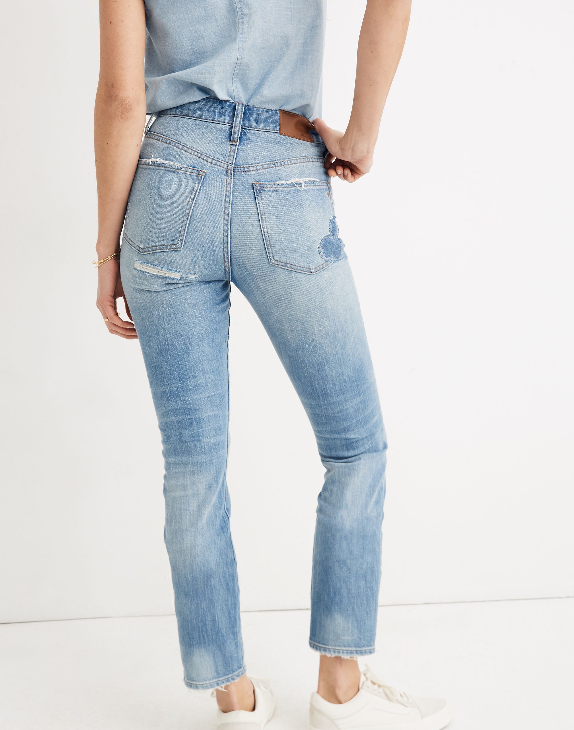 The Perfect Vintage Jean: Heart Patch Edition