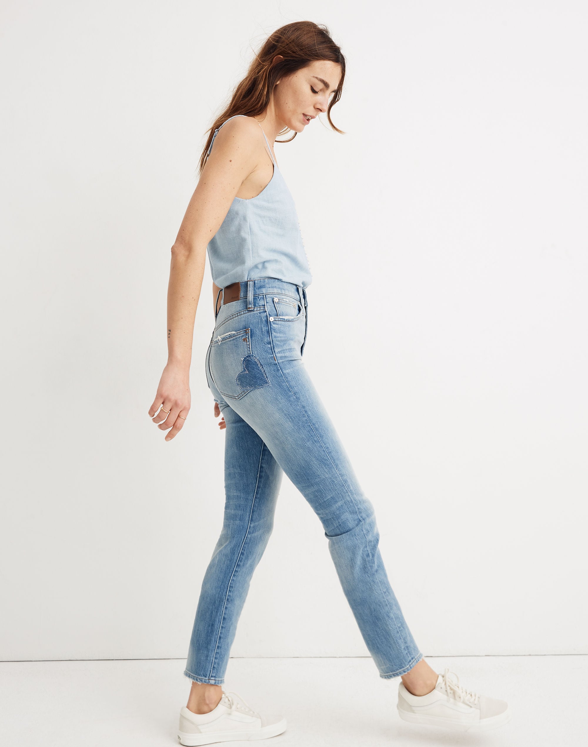 The Perfect Vintage Jean: Heart Patch Edition