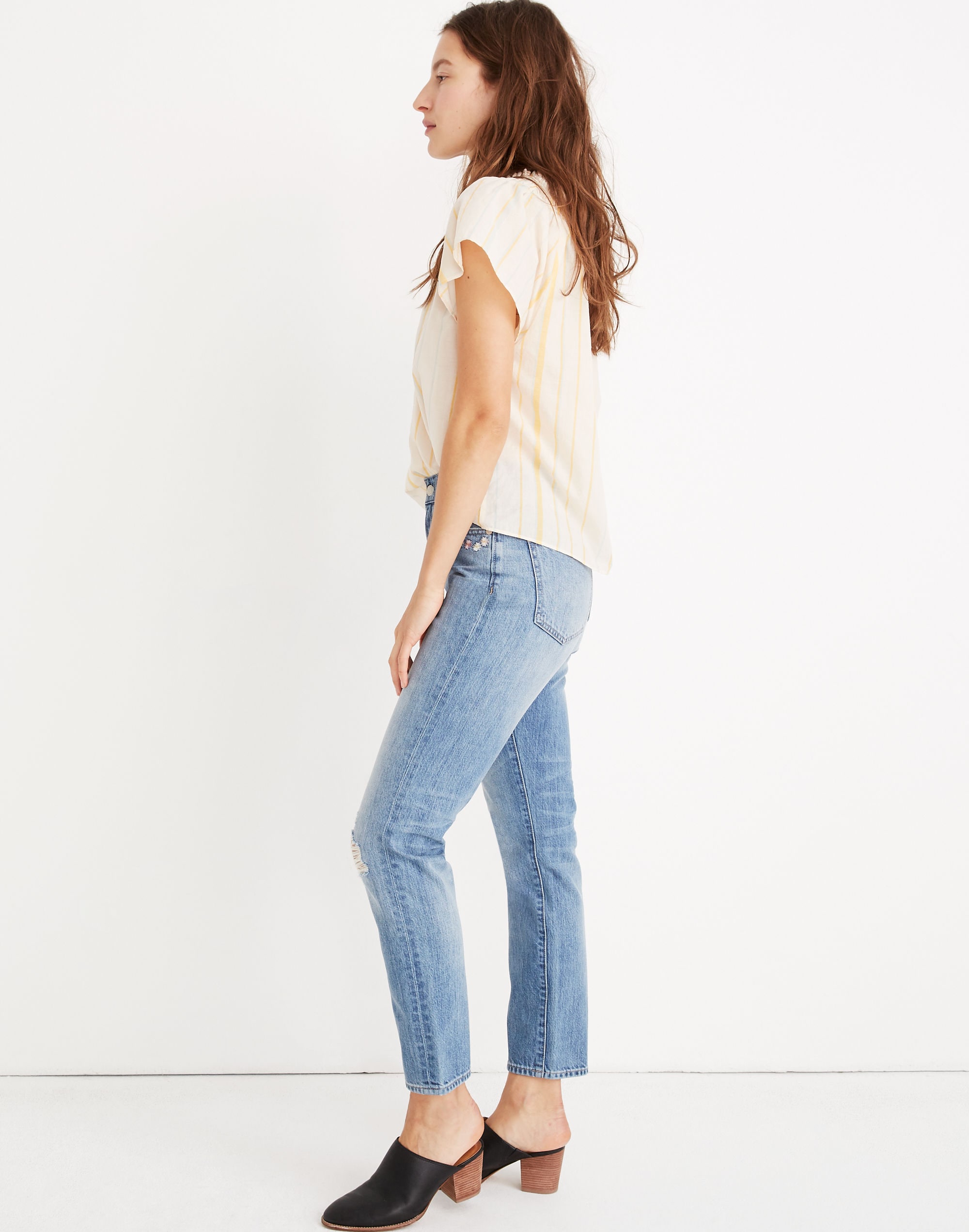 The Perfect Vintage Jean: Floral Embroidered Edition