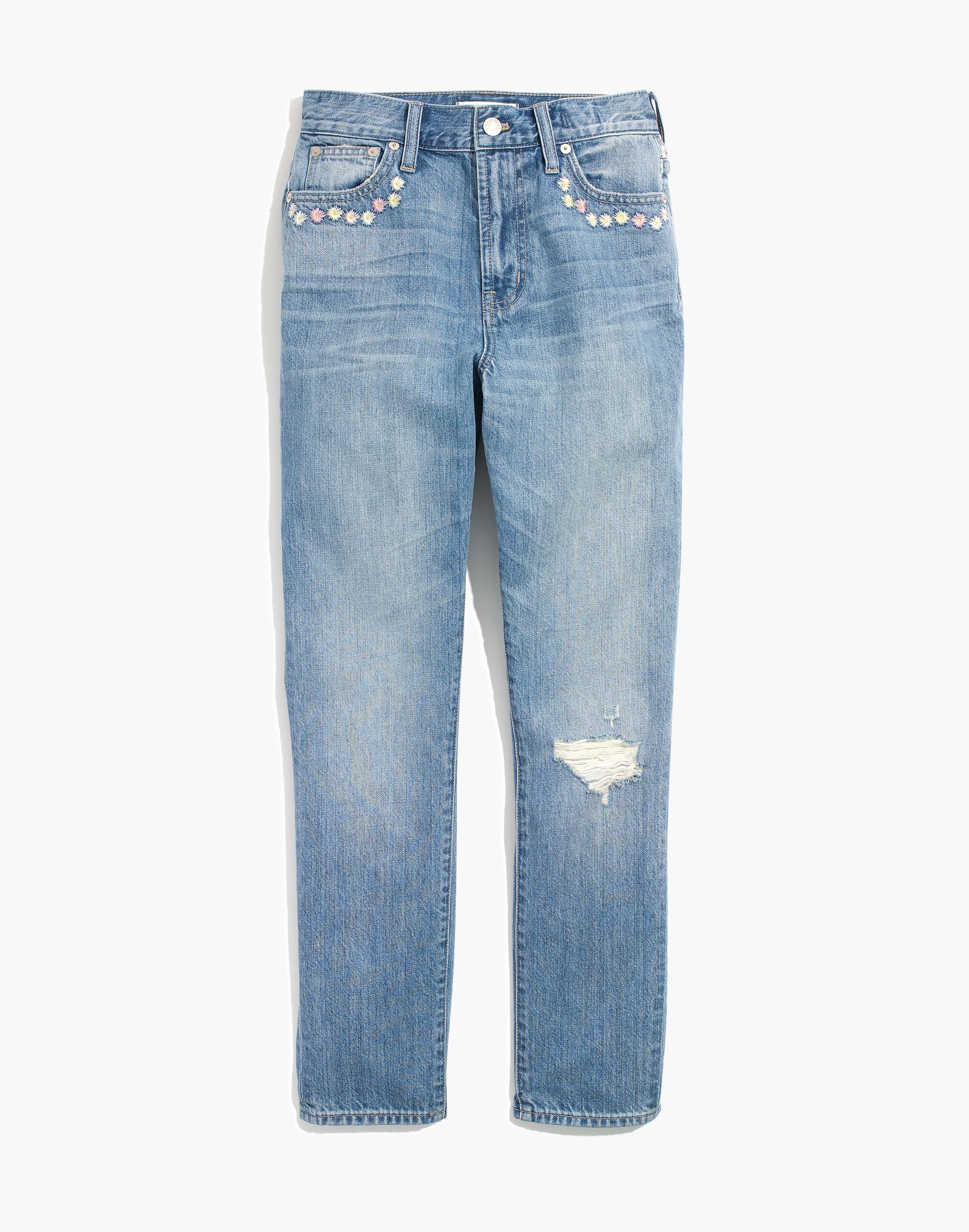 The Perfect Vintage Jean: Floral Embroidered Edition