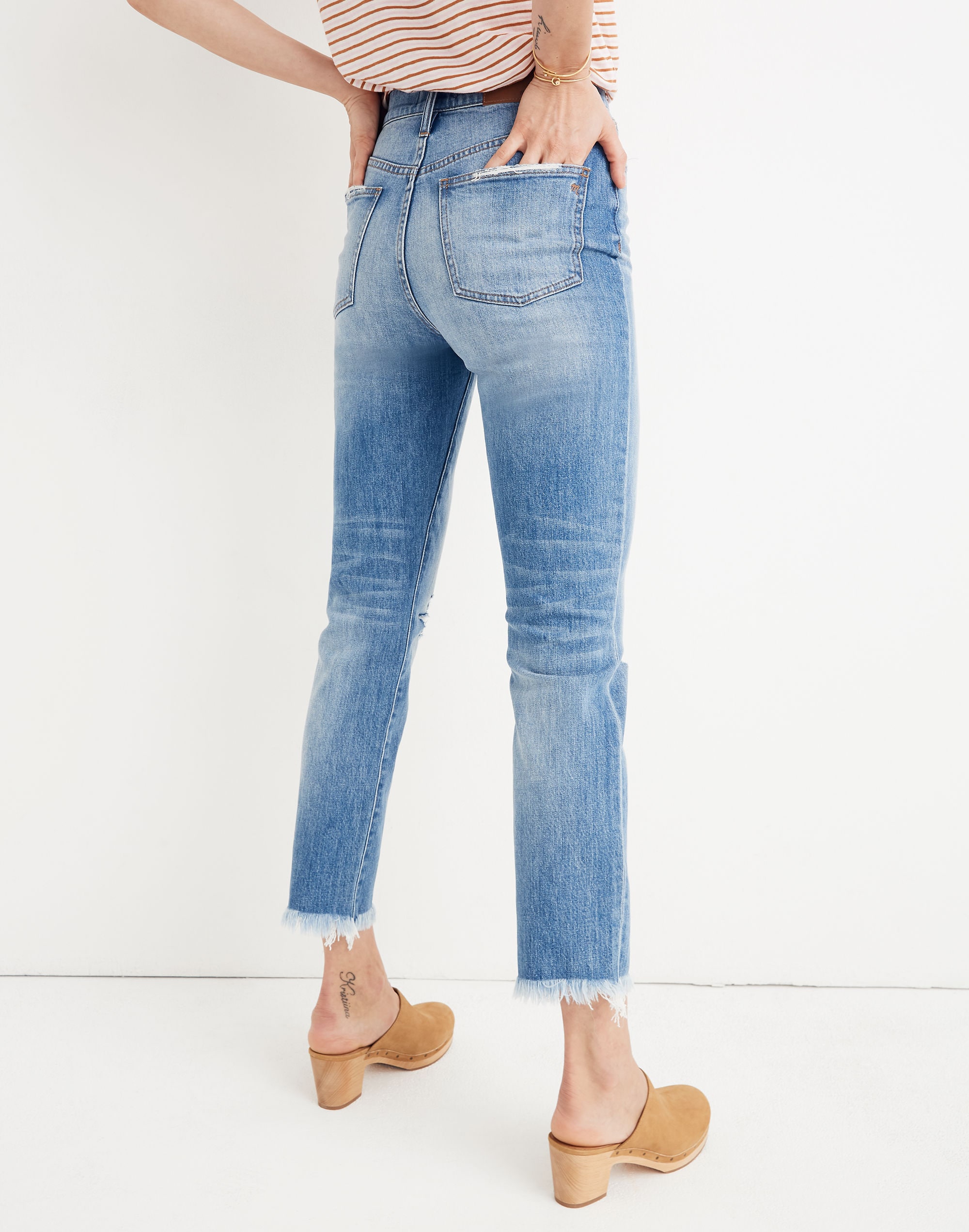 the perfect vintage jean in parnell wash: comfort stretch edition