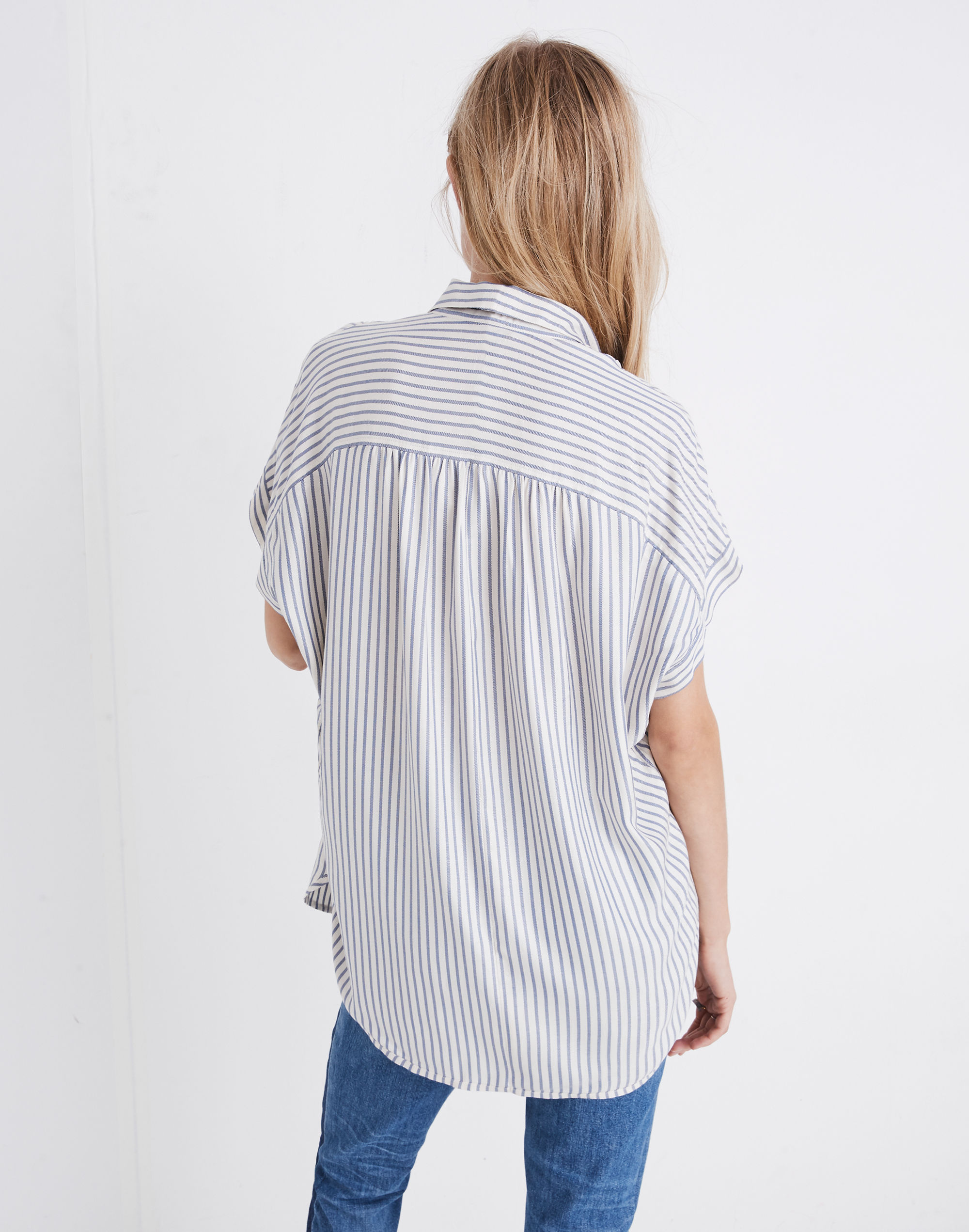 Central Shirt in Dalton Stripe