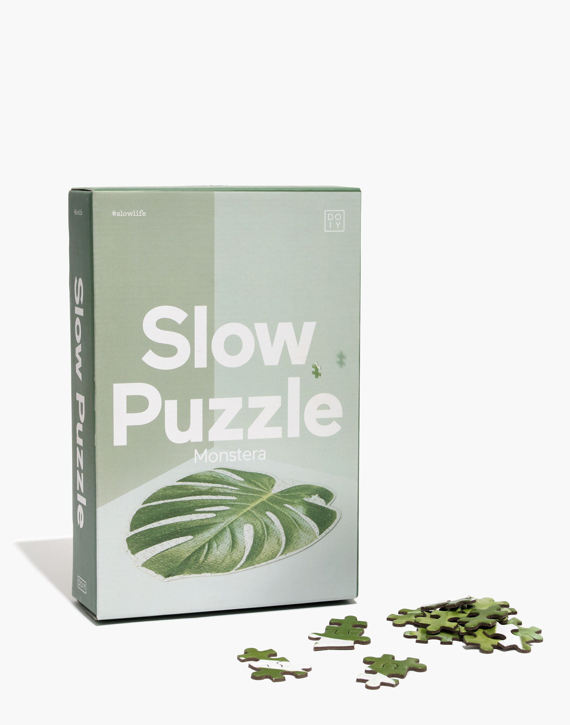 Doiy Design&trade; Monstera Leaf Slow Puzzle