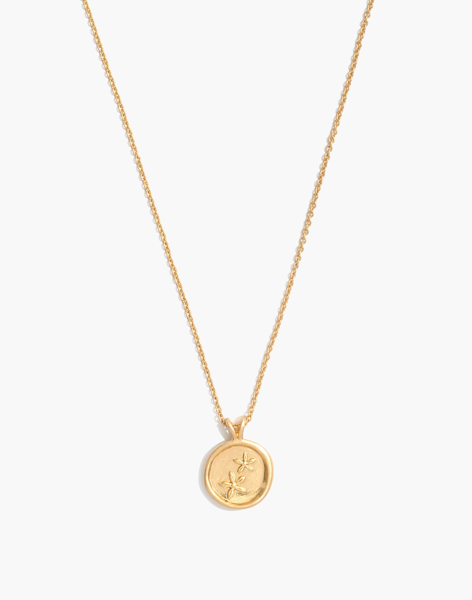 Posy Coin Necklace