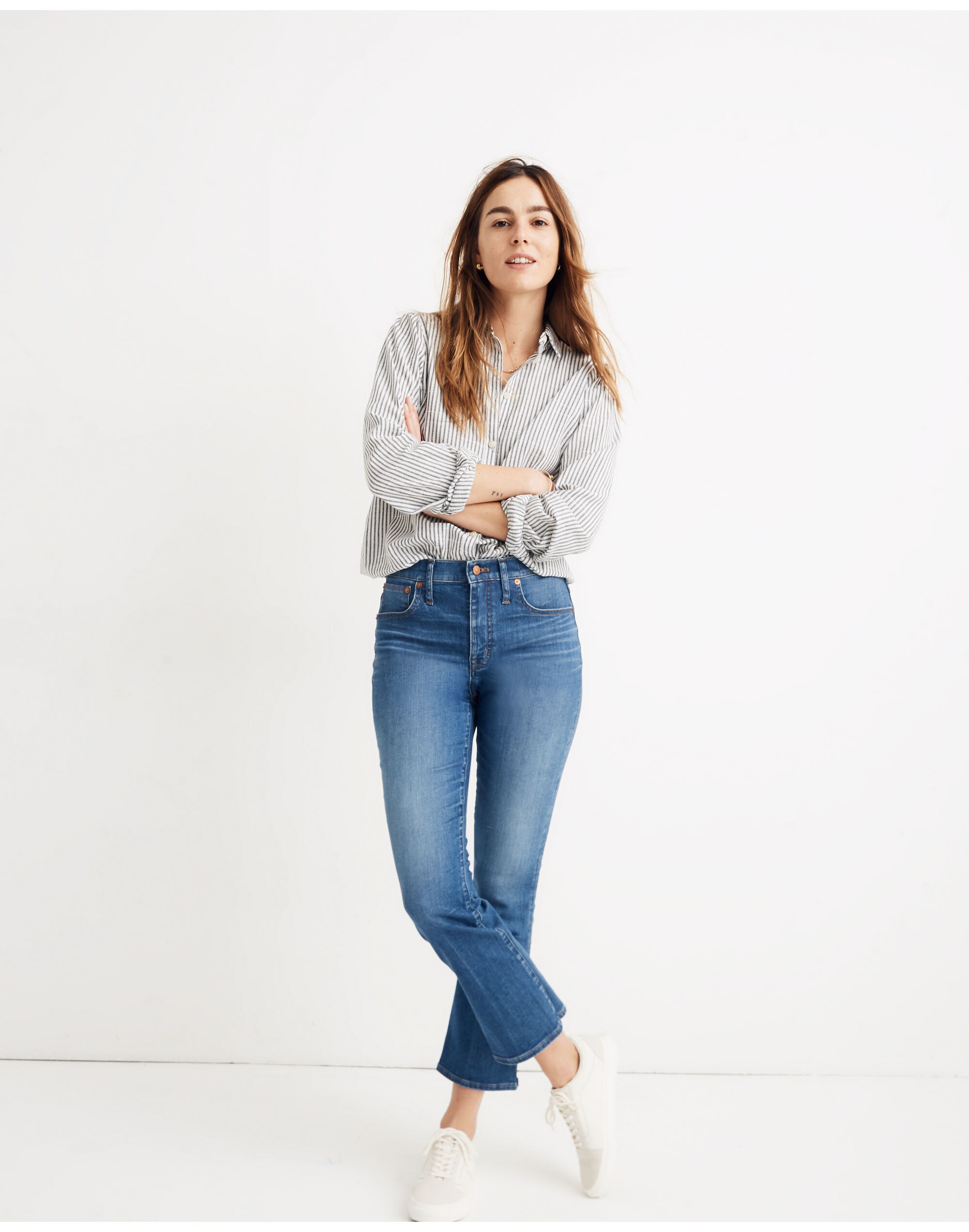 Cali Demi-Boot Jeans in Tierney Wash: Eco Edition