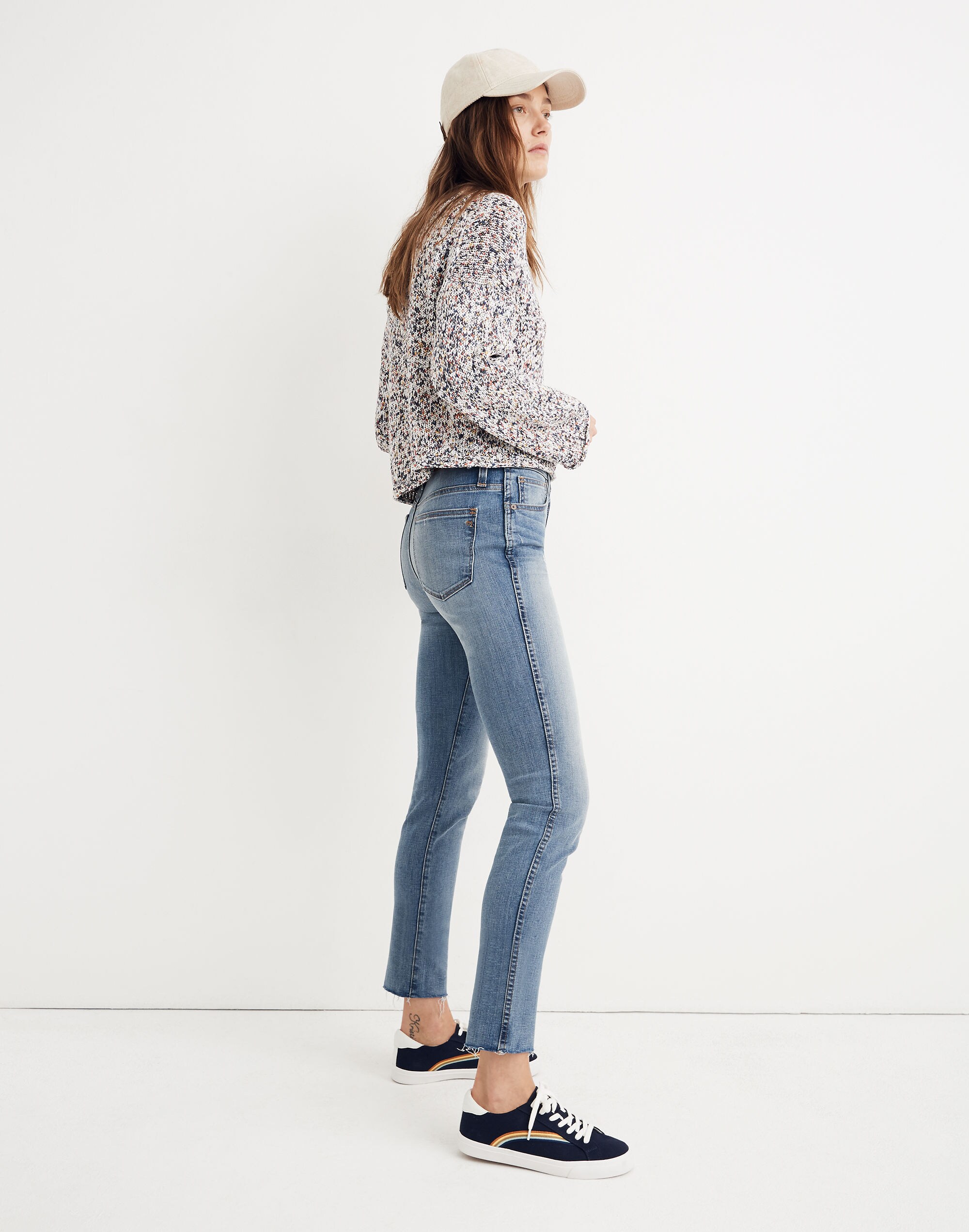 Tall Stovepipe Jeans in Holburn Wash