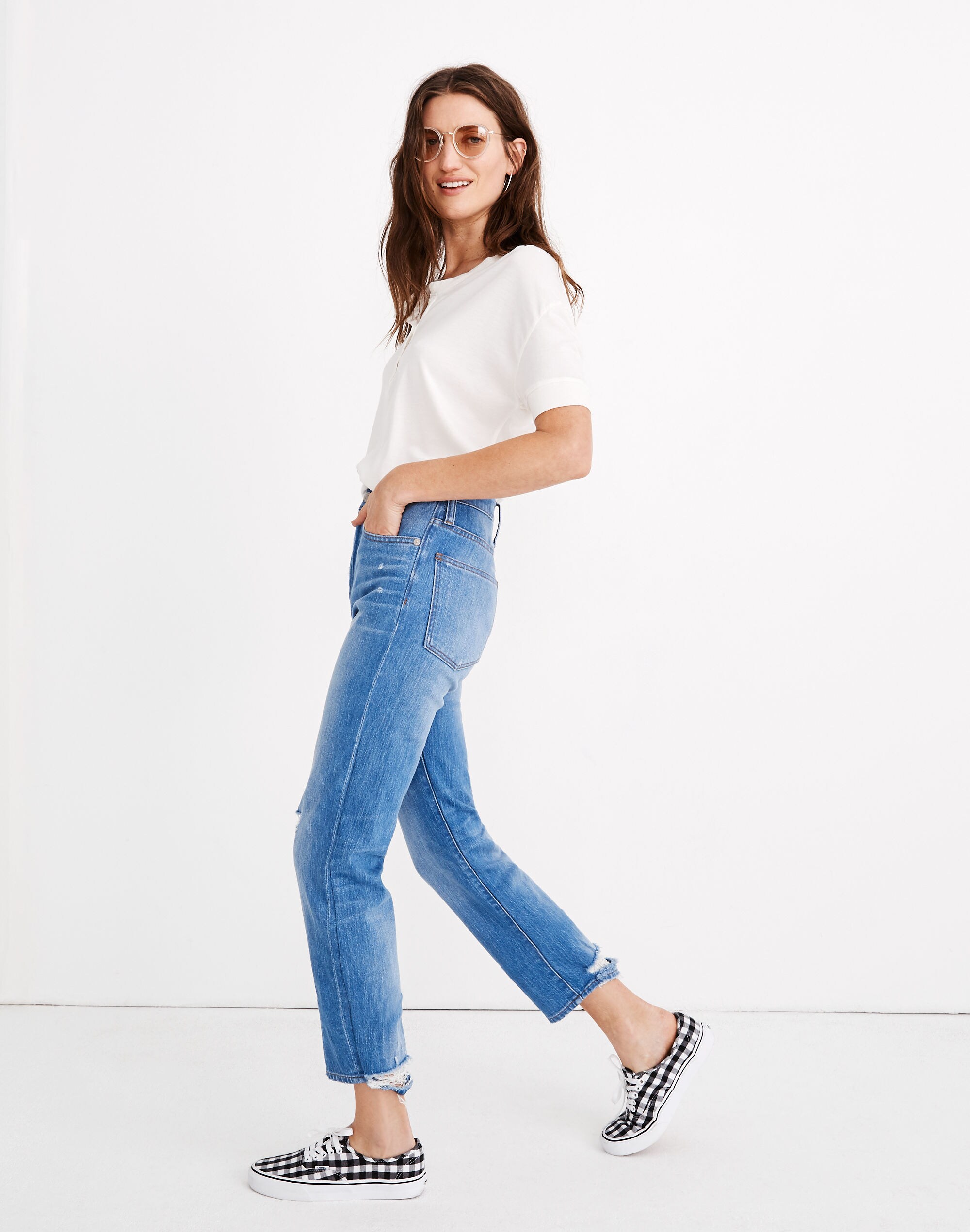 Classic Straight Jeans in Novello Wash