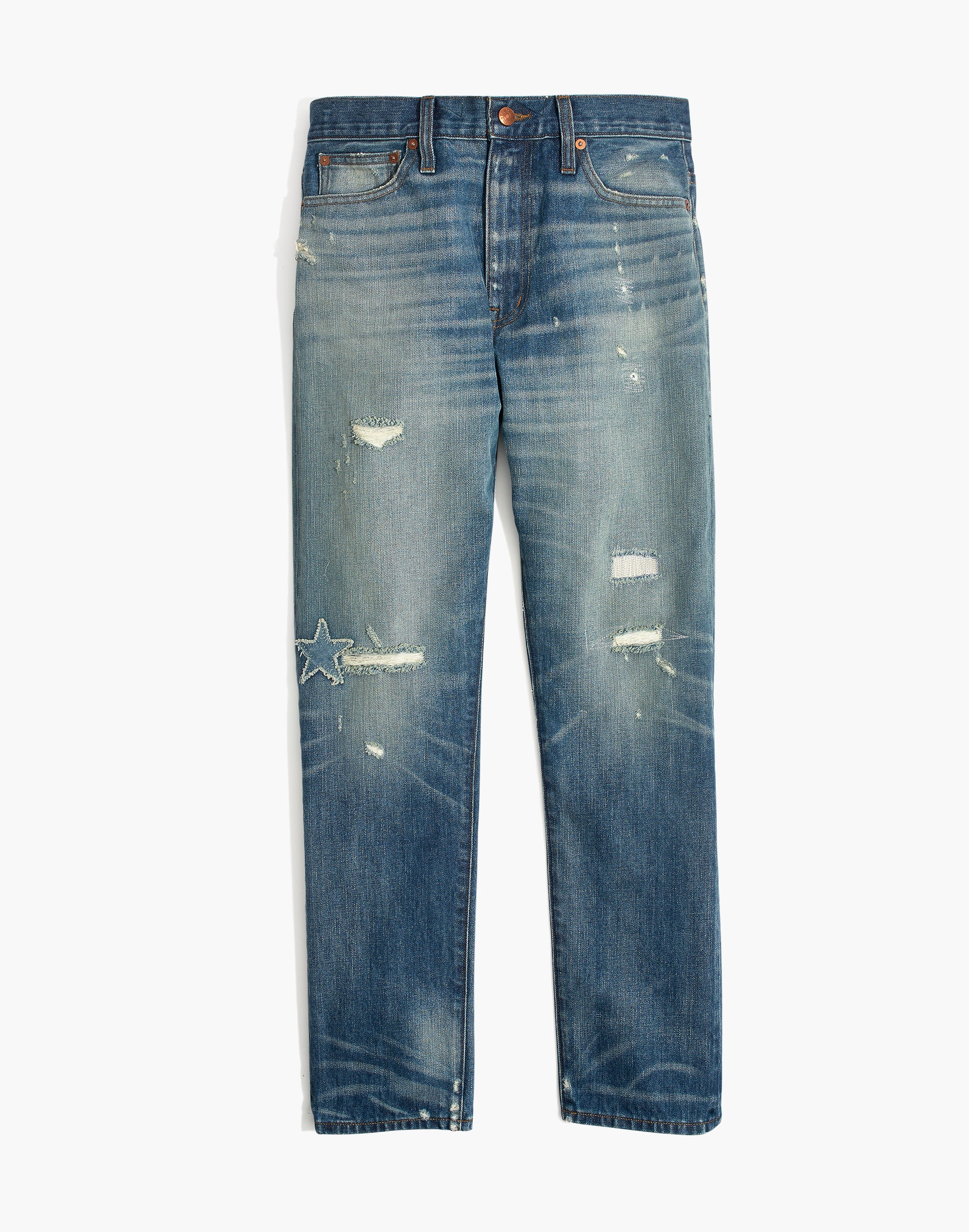 Rivet &amp; Thread High-Rise Slim Boyjeans