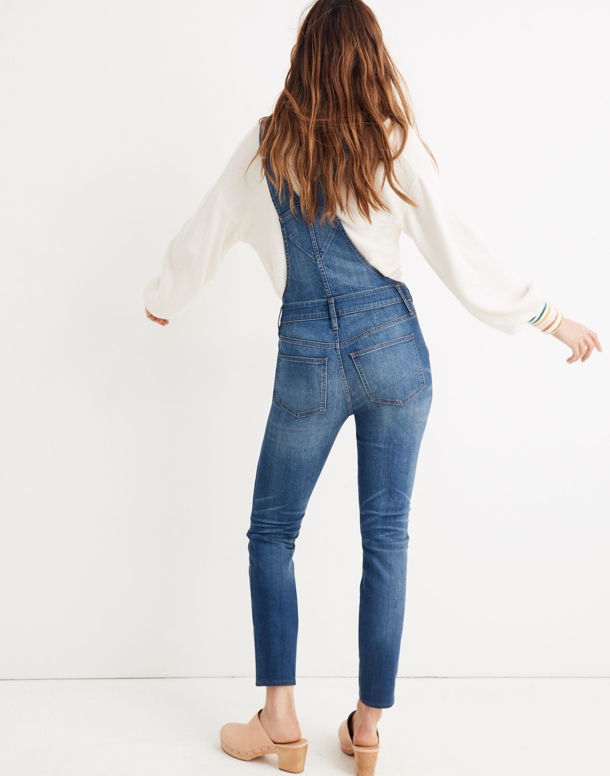 Skinny Overalls in Jansing Wash