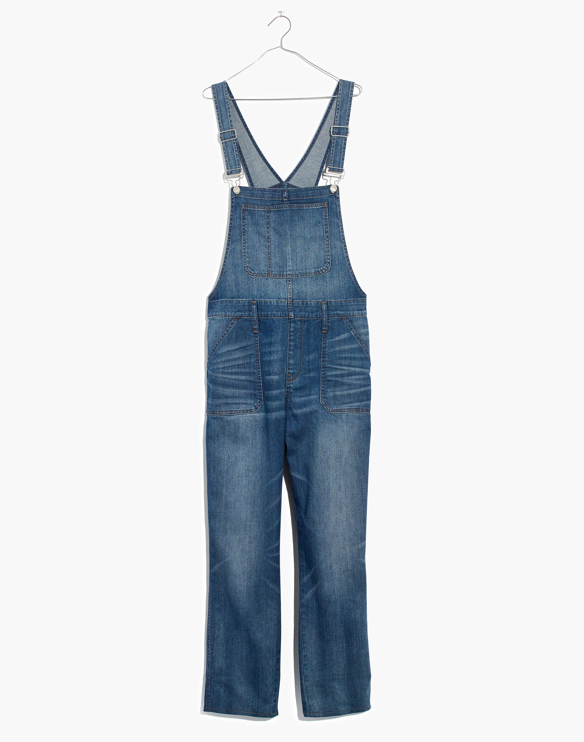 Skinny Overalls in Jansing Wash