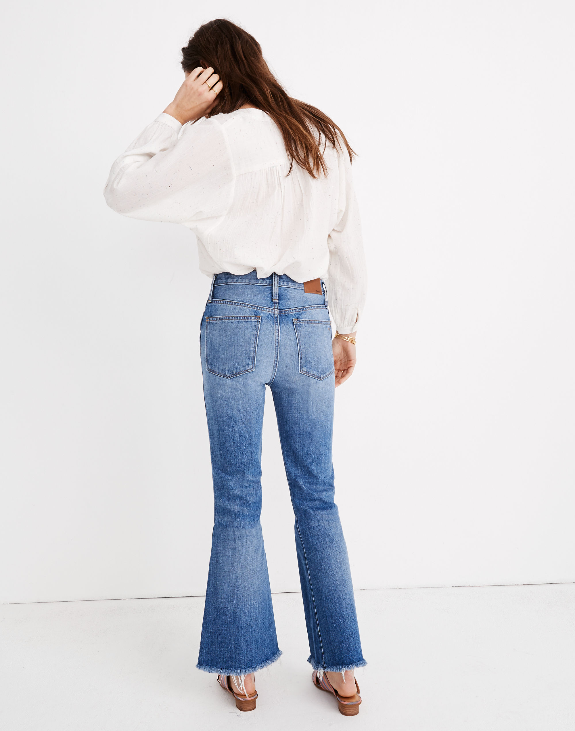 Rigid Flare Jeans in Dempsey Wash