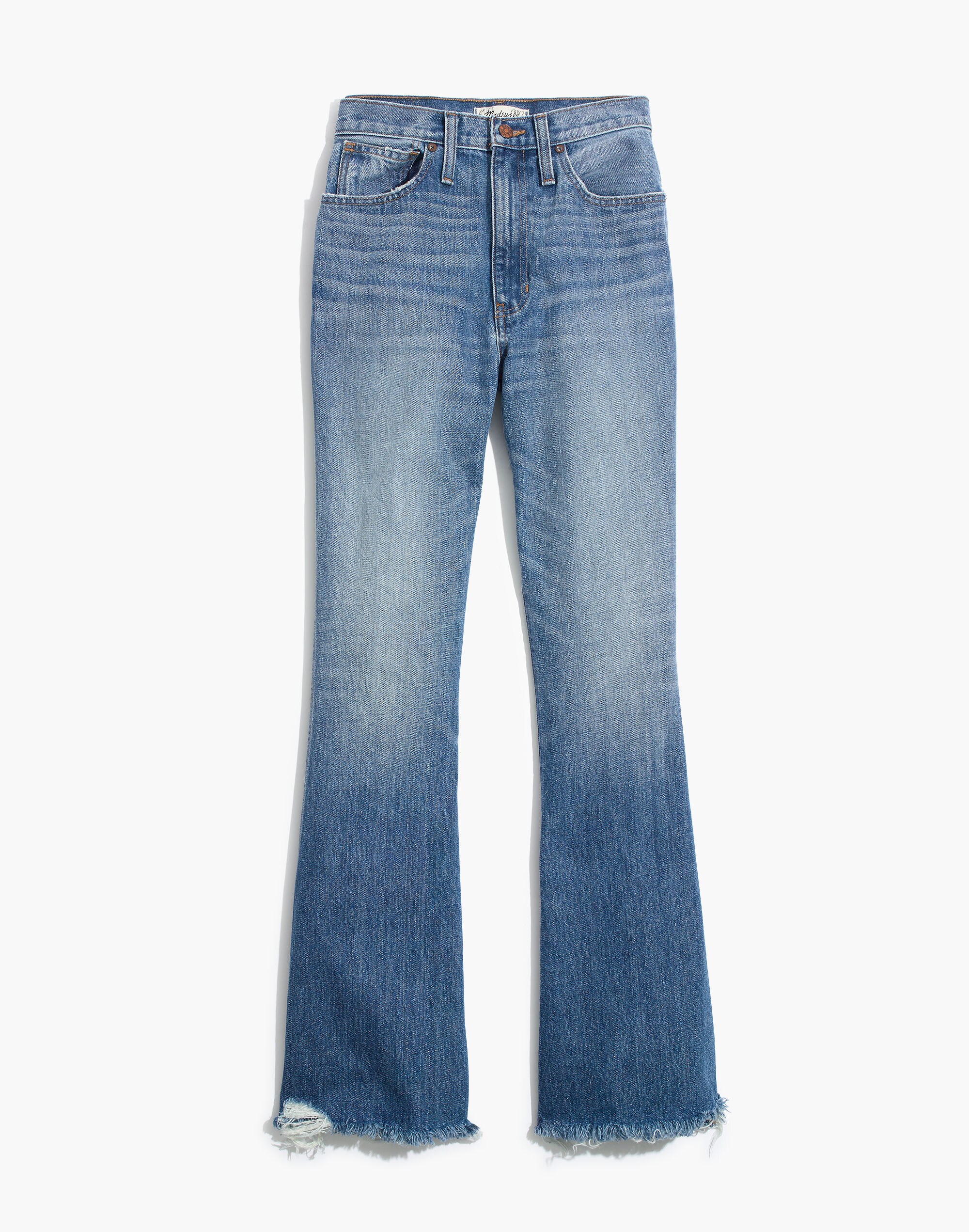 Rigid Flare Jeans in Dempsey Wash