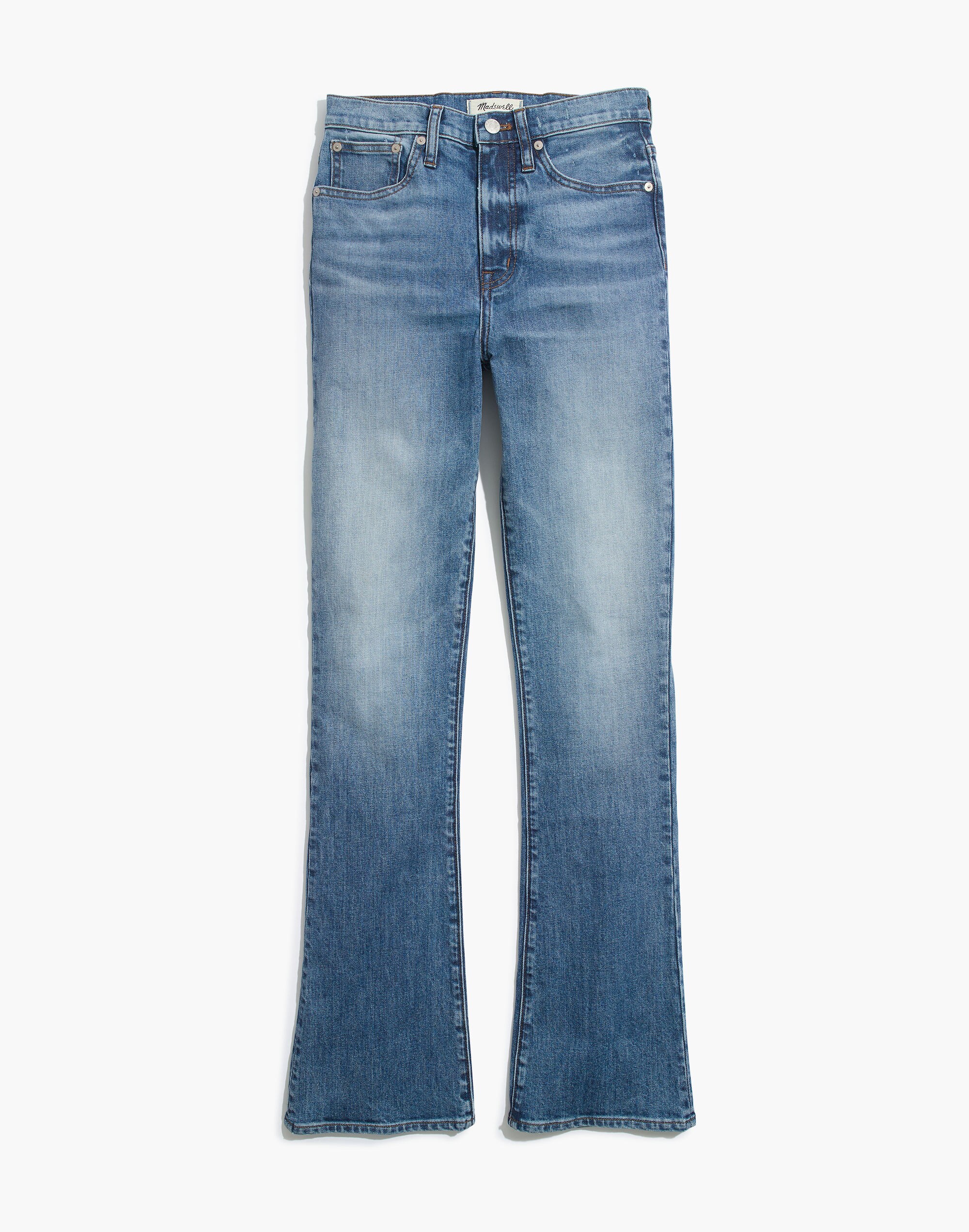 Skinny Flare Jeans in Kenwick Wash