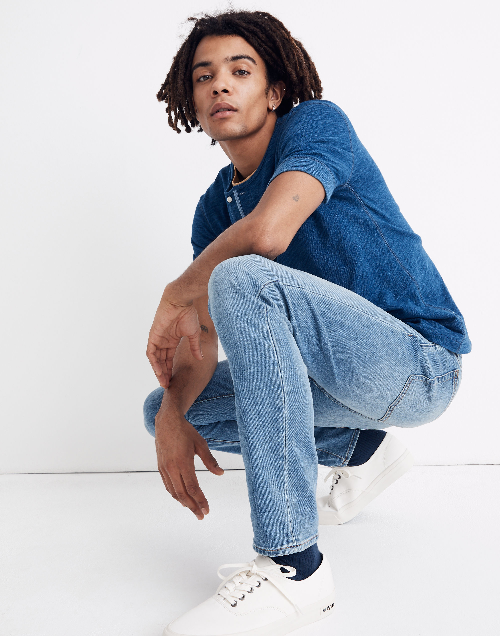 Skinny Jeans in Stevens Wash