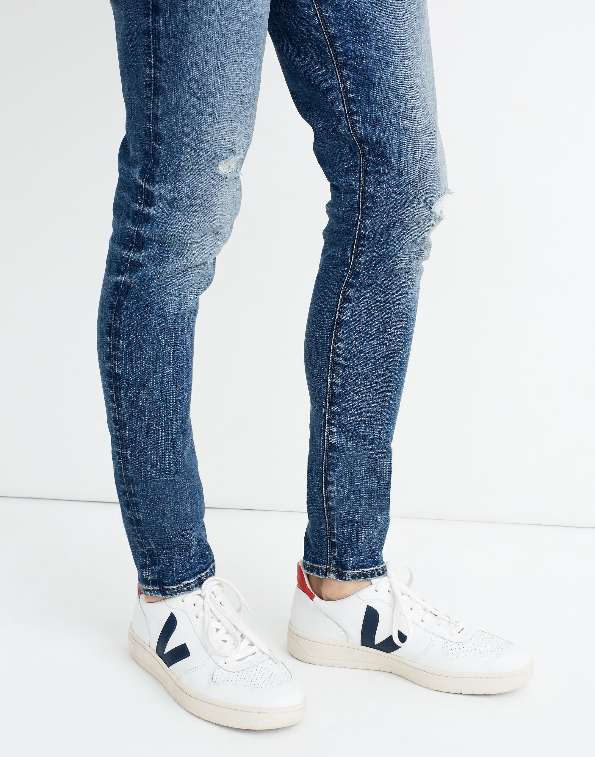Skinny Authentic Flex Jeans in Myrtle Wash