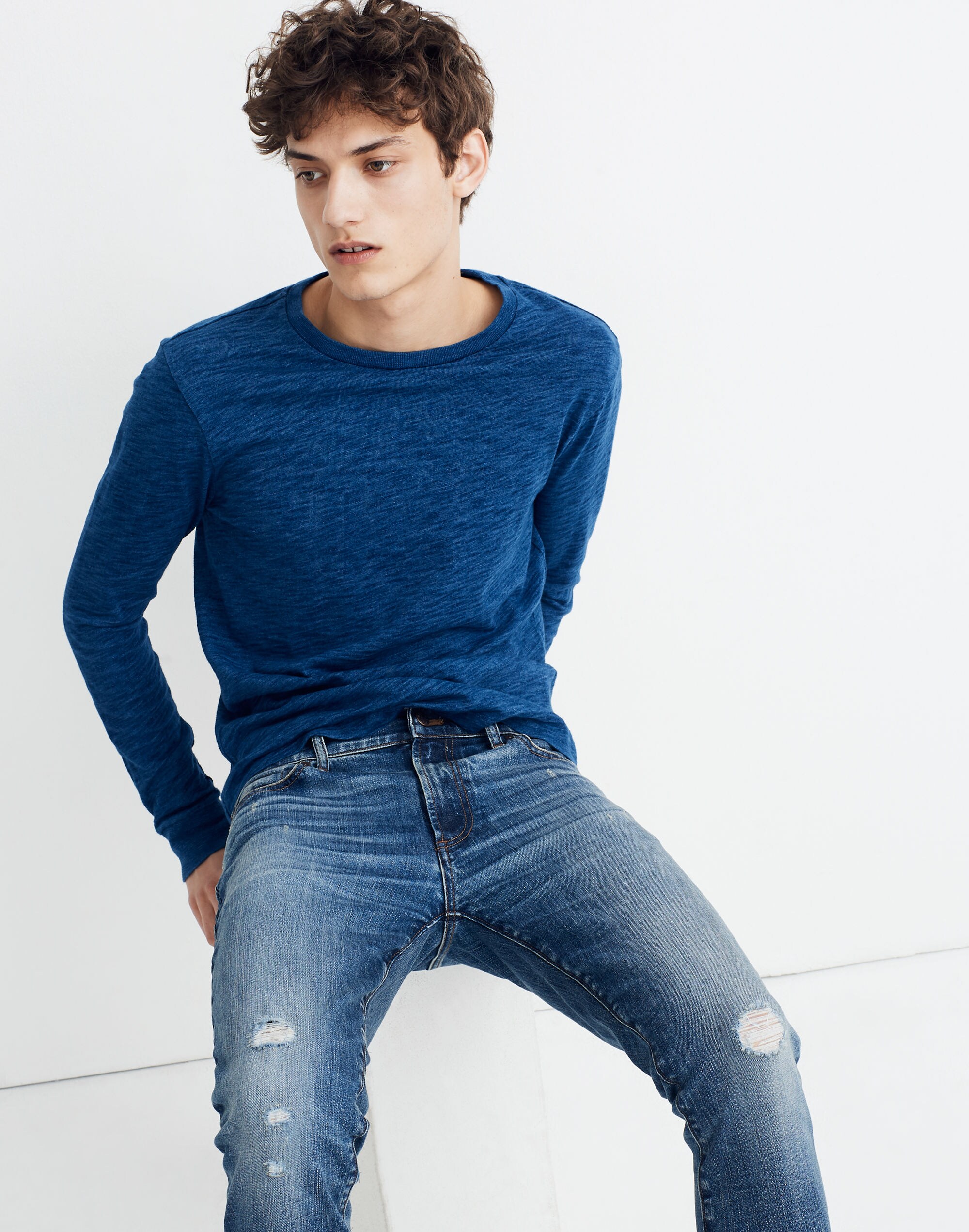 Skinny Authentic Flex Jeans in Myrtle Wash