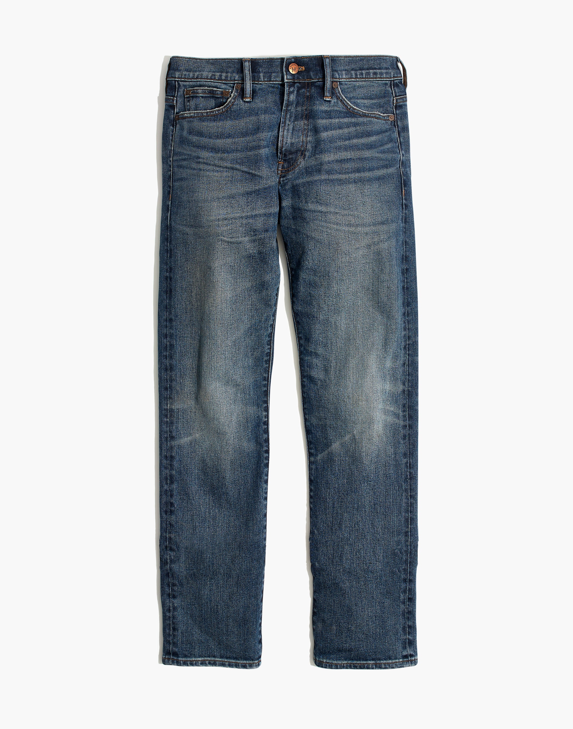 Selvedge Slim Jeans in Gerald Wash