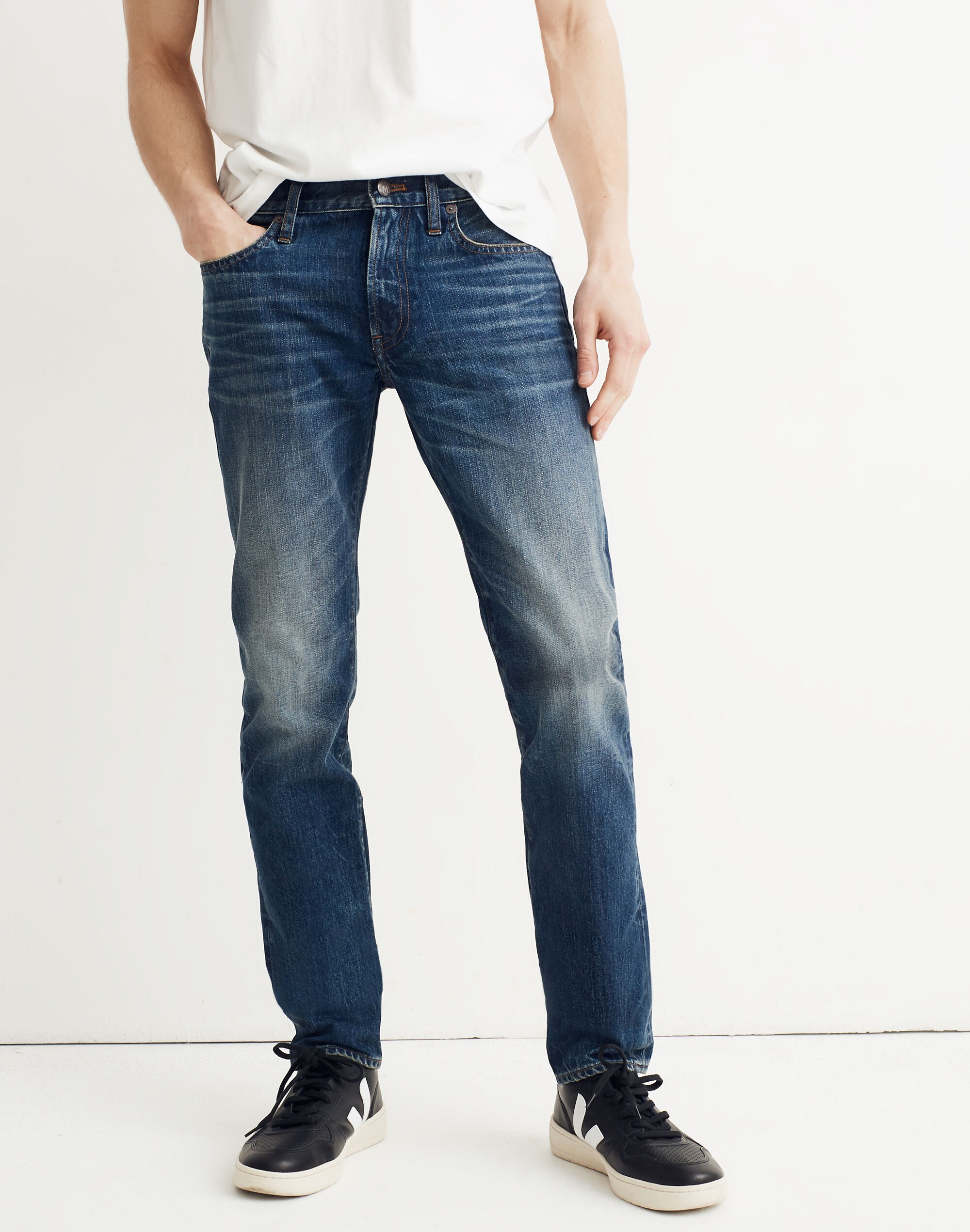 Rigid Slim Jeans in Catskills Wash