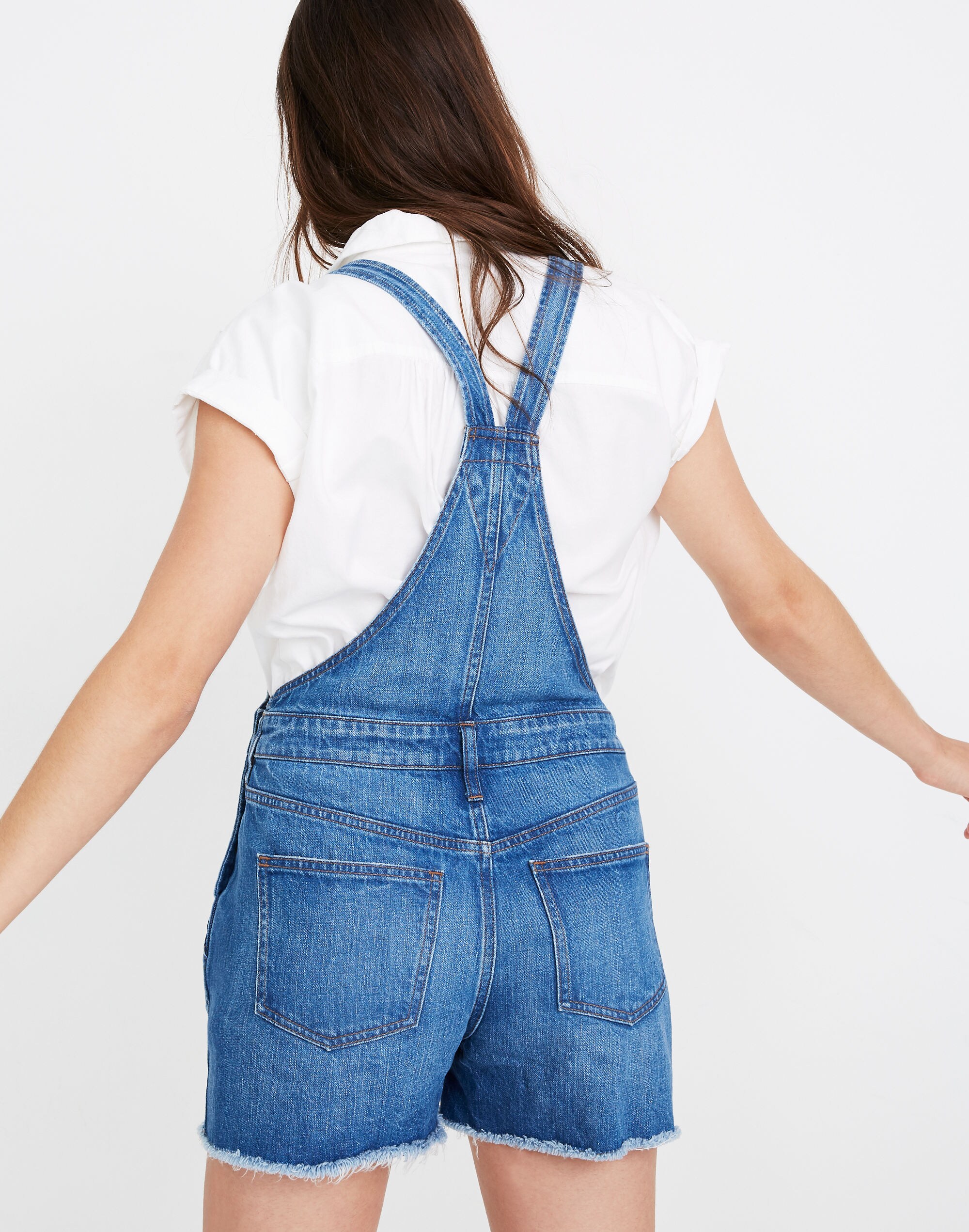 Adirondack Short Overalls in Denville Wash