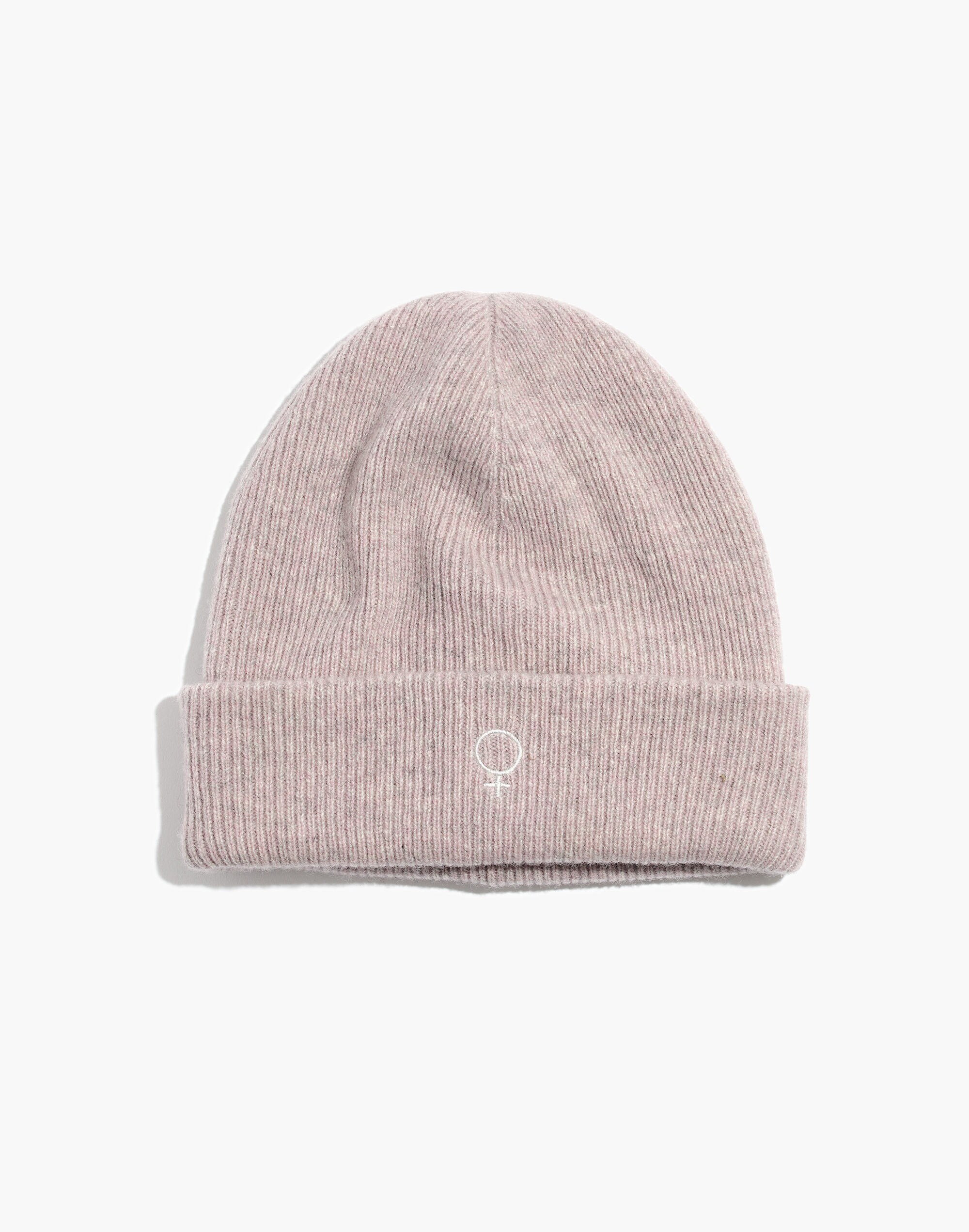 madewell x girls inc. cuffed beanie