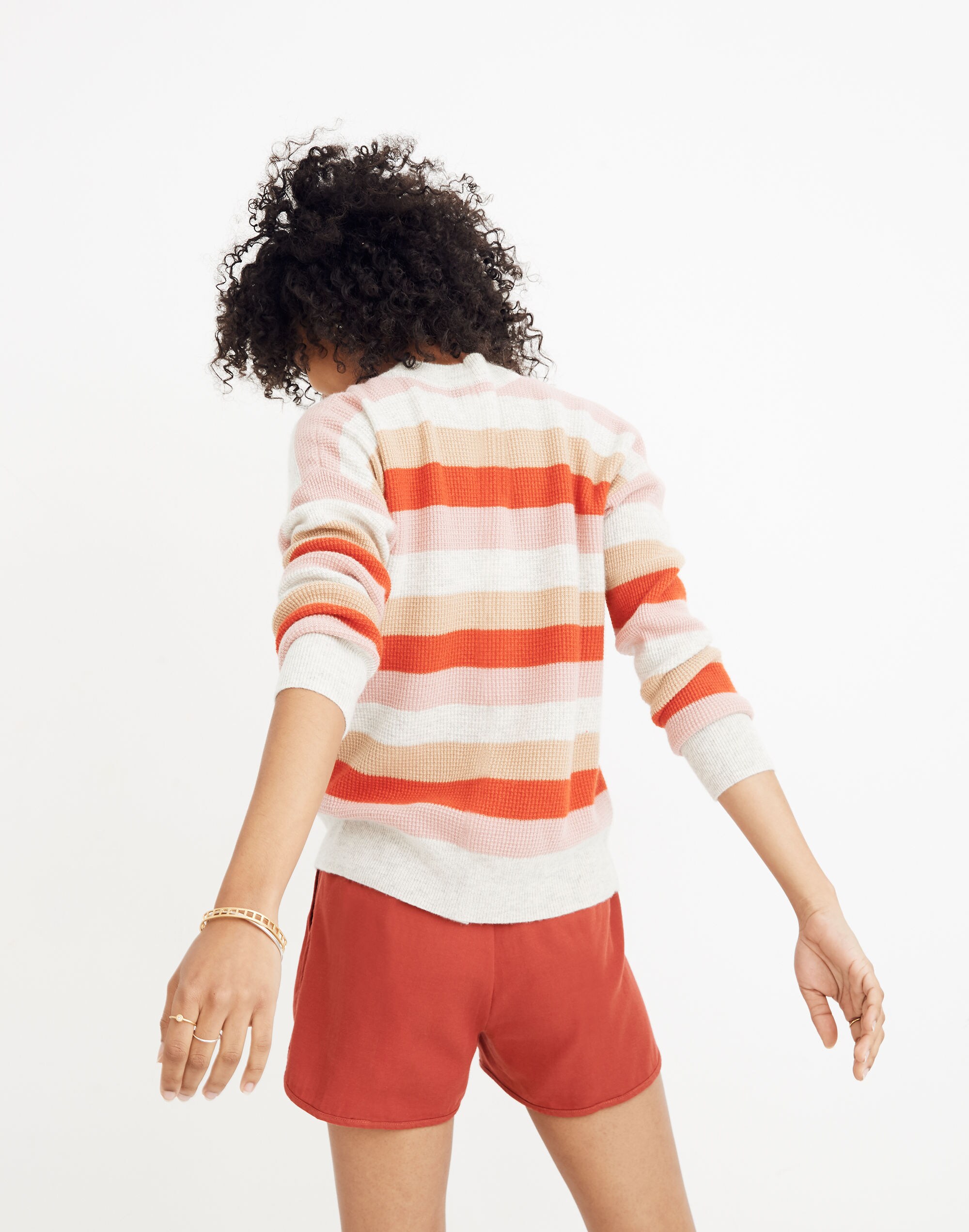 Cashmere Sweatshirt in Norman Stripe