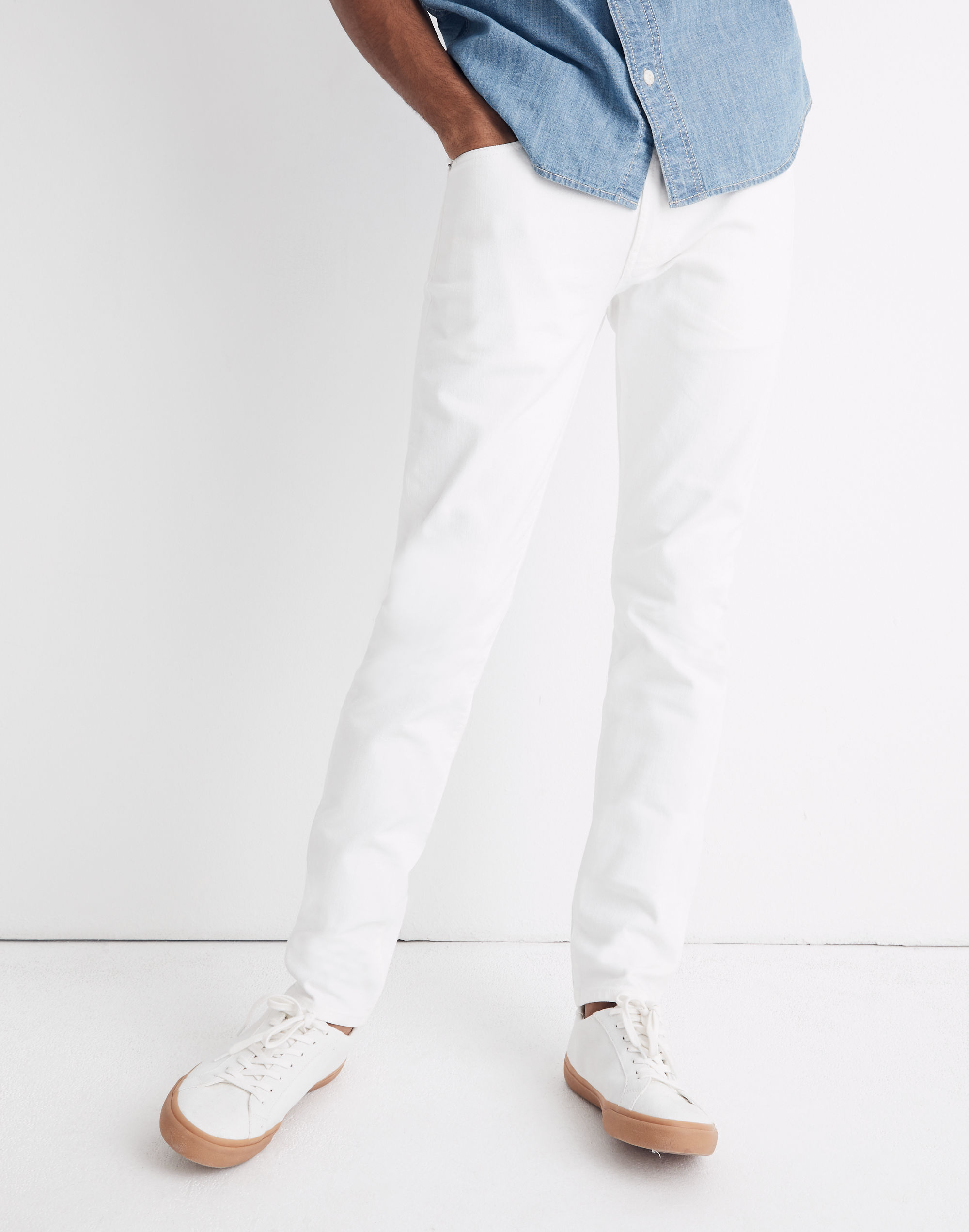 Skinny Everyday Flex Jeans in Tile White